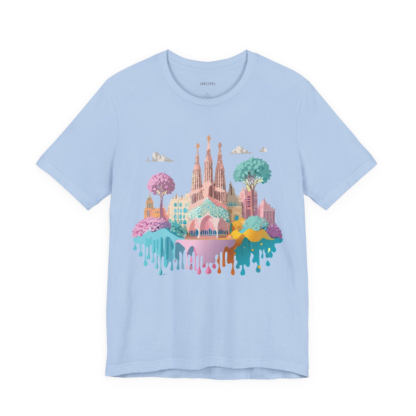 Tourist Shirt, Shirt with Barcelona