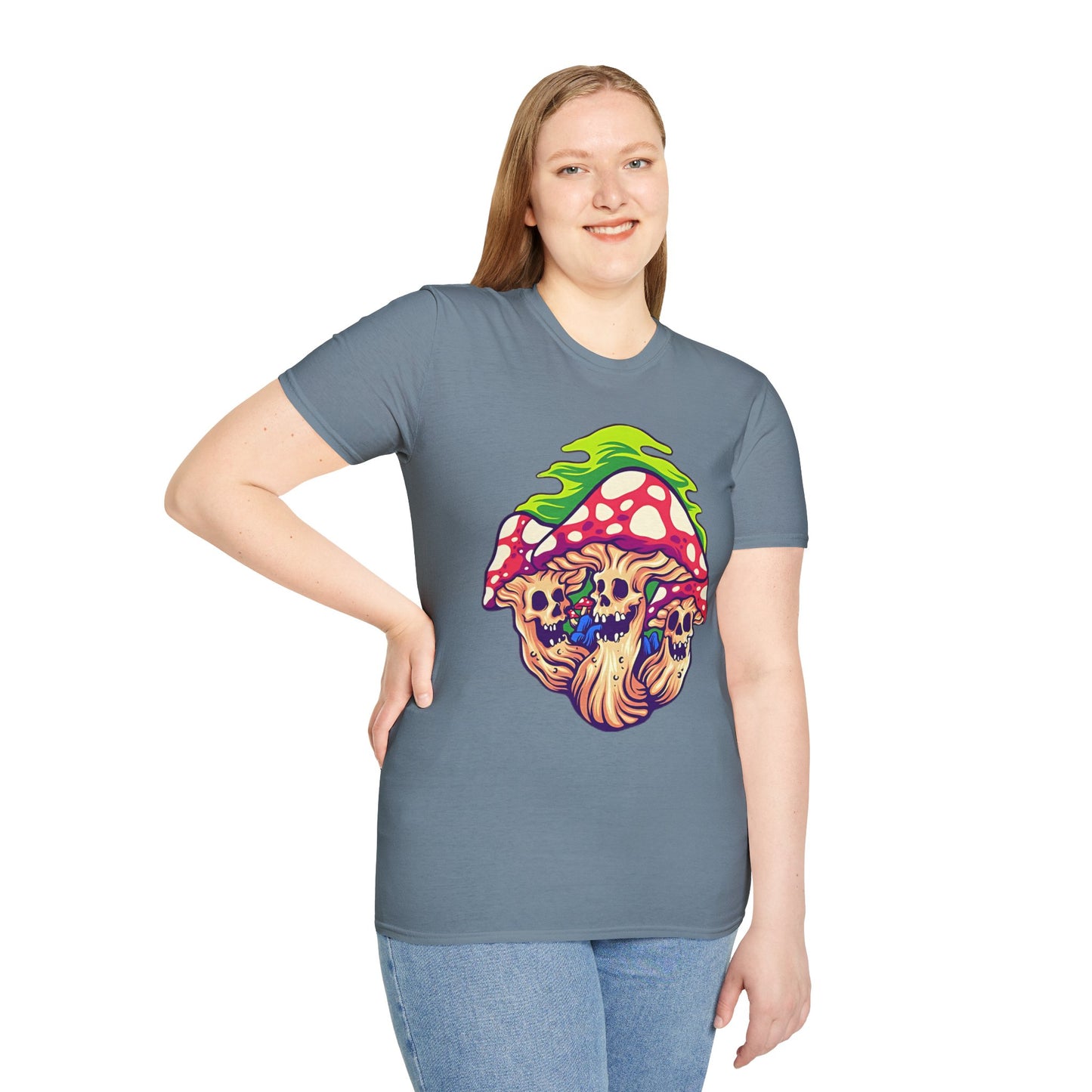 Mashroom Tee Shirt, Mashroom Shirt, Shirt with Funny Mashroom, Shirt with Fungus