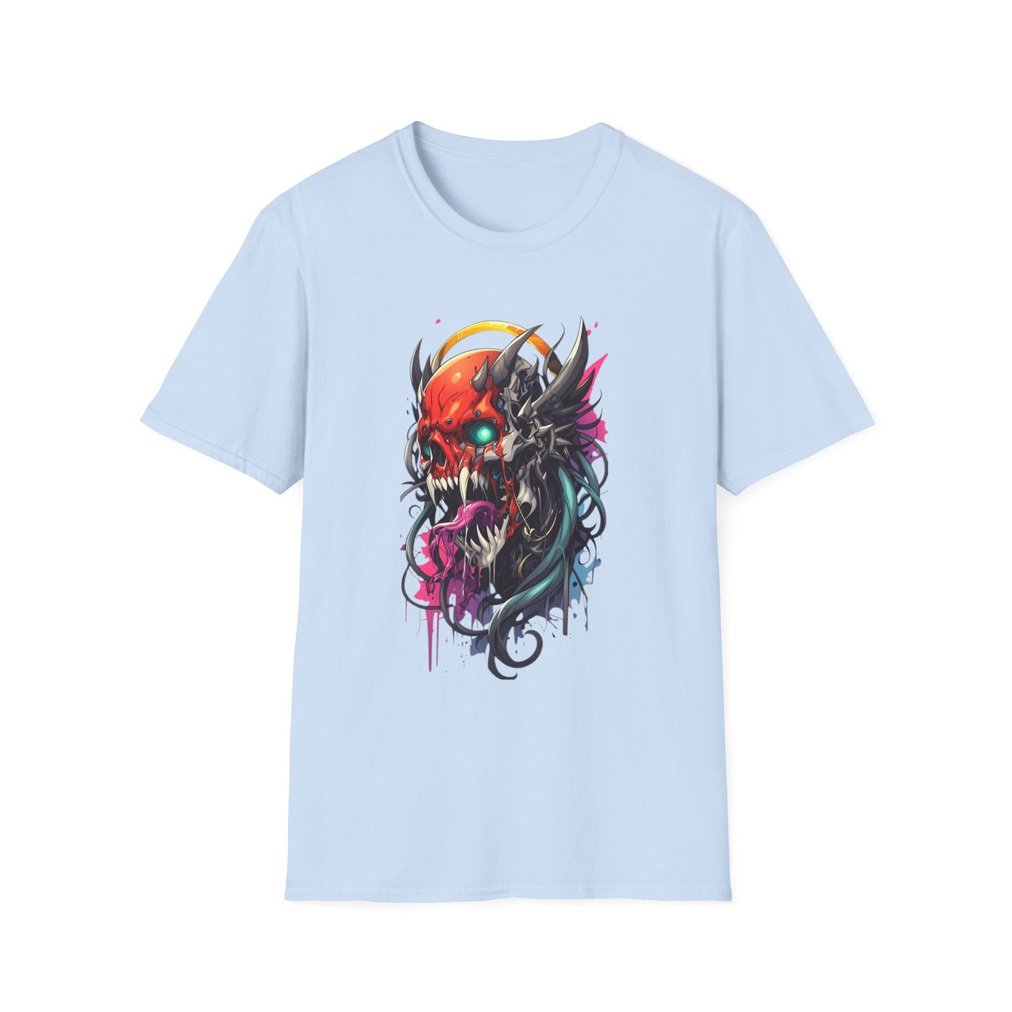 Skull Tee Shirt, Skeleton Shirt, Shirt with Skull, Shirt with Skeleton