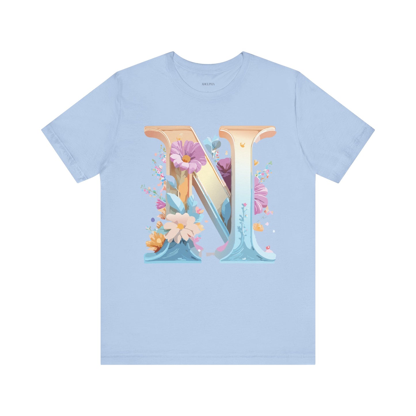 Letter Shirt, Letter N Shirt