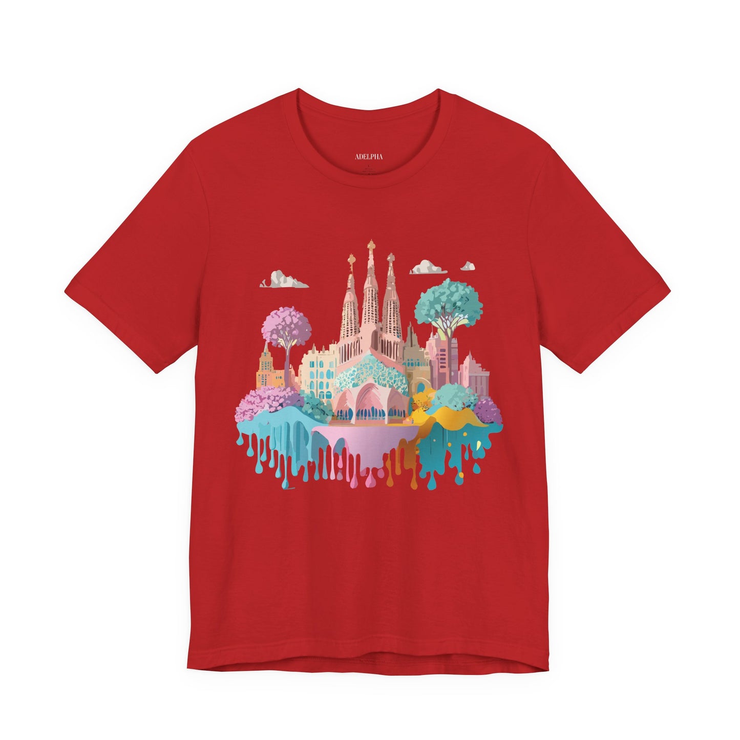Tourist Shirt, Shirt with Barcelona