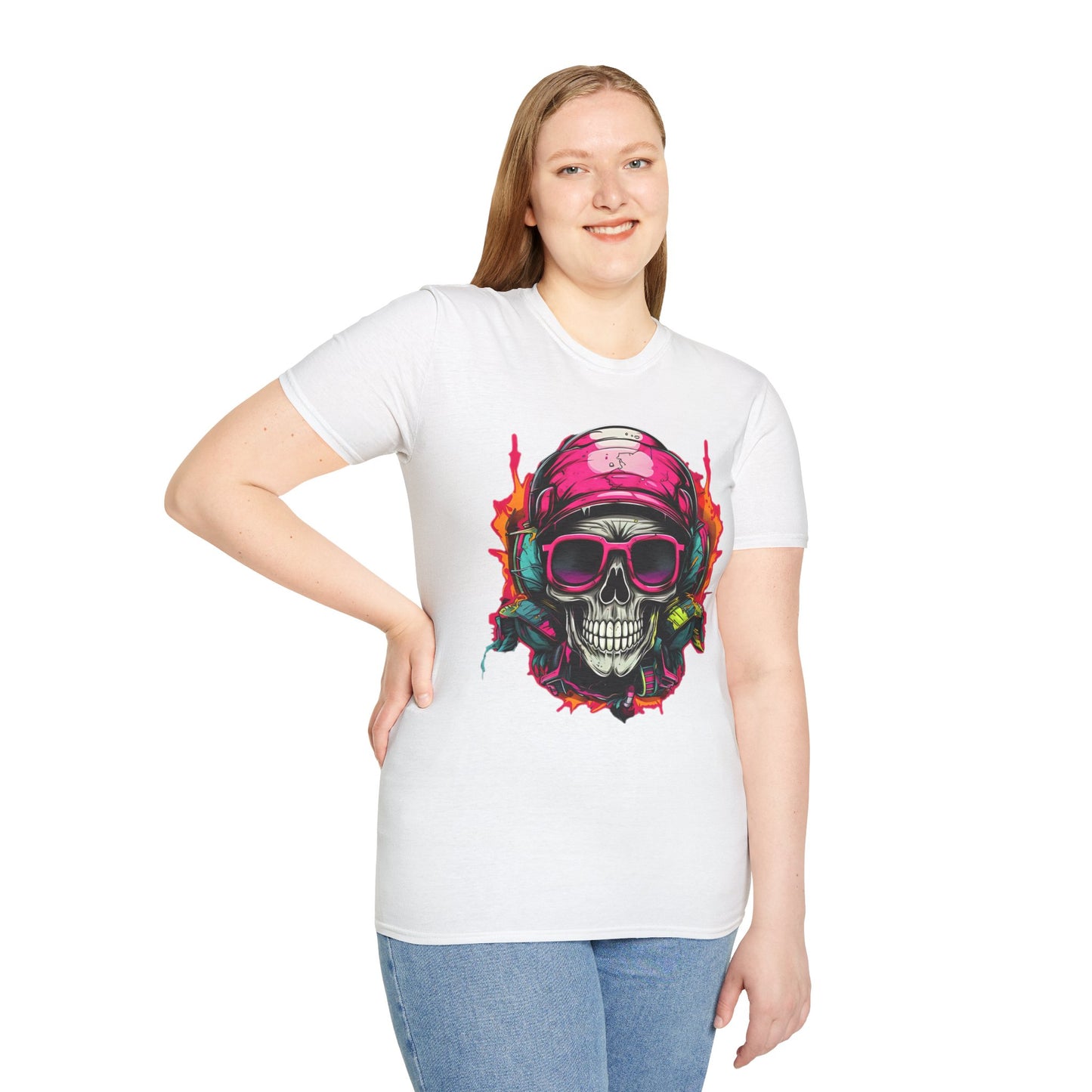 Skull Tee Shirt, Skeleton Shirt, Shirt with Skull, Shirt with Skeleton