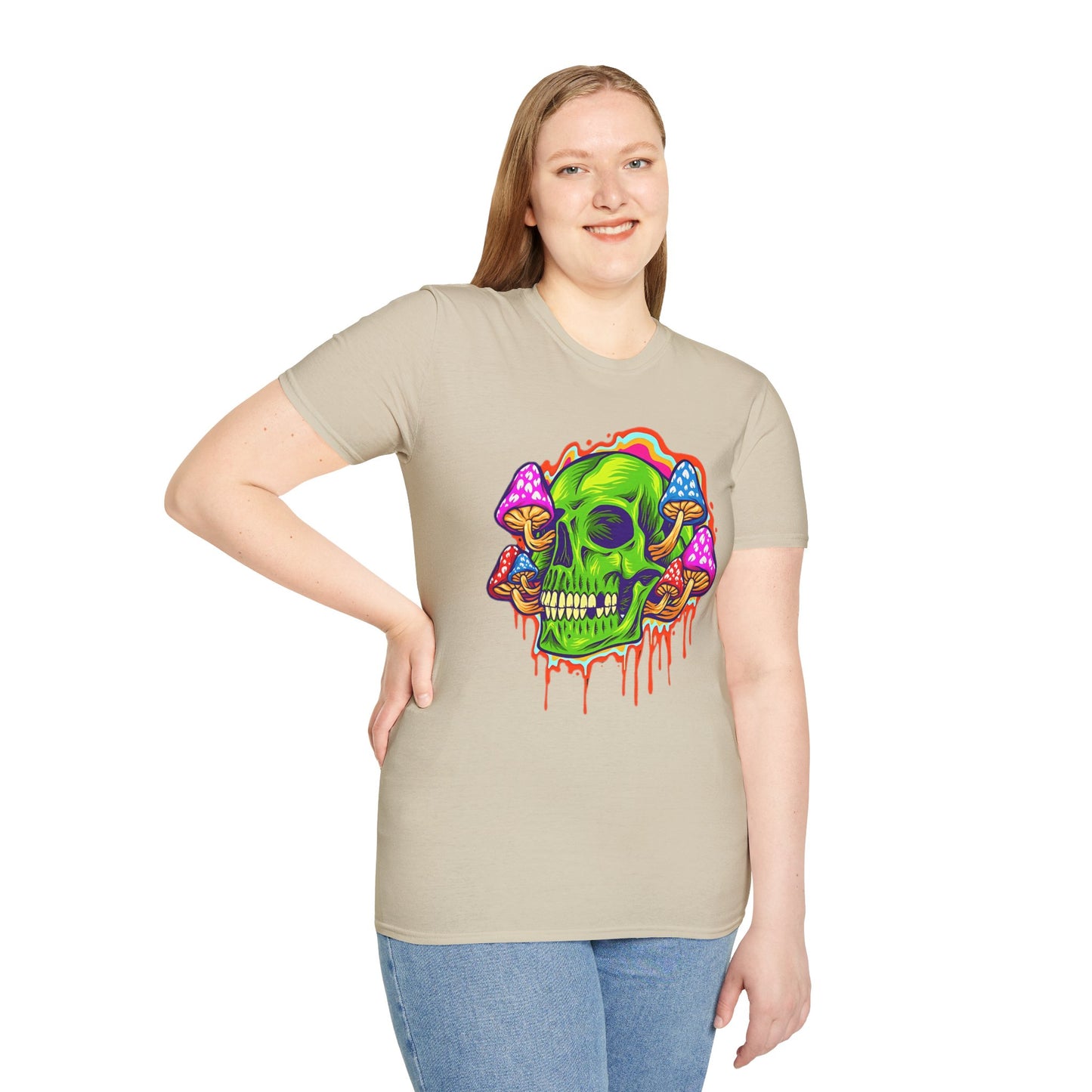Skull Tee Shirt, Skeleton Shirt, Shirt with Skull, Shirt with Skeleton