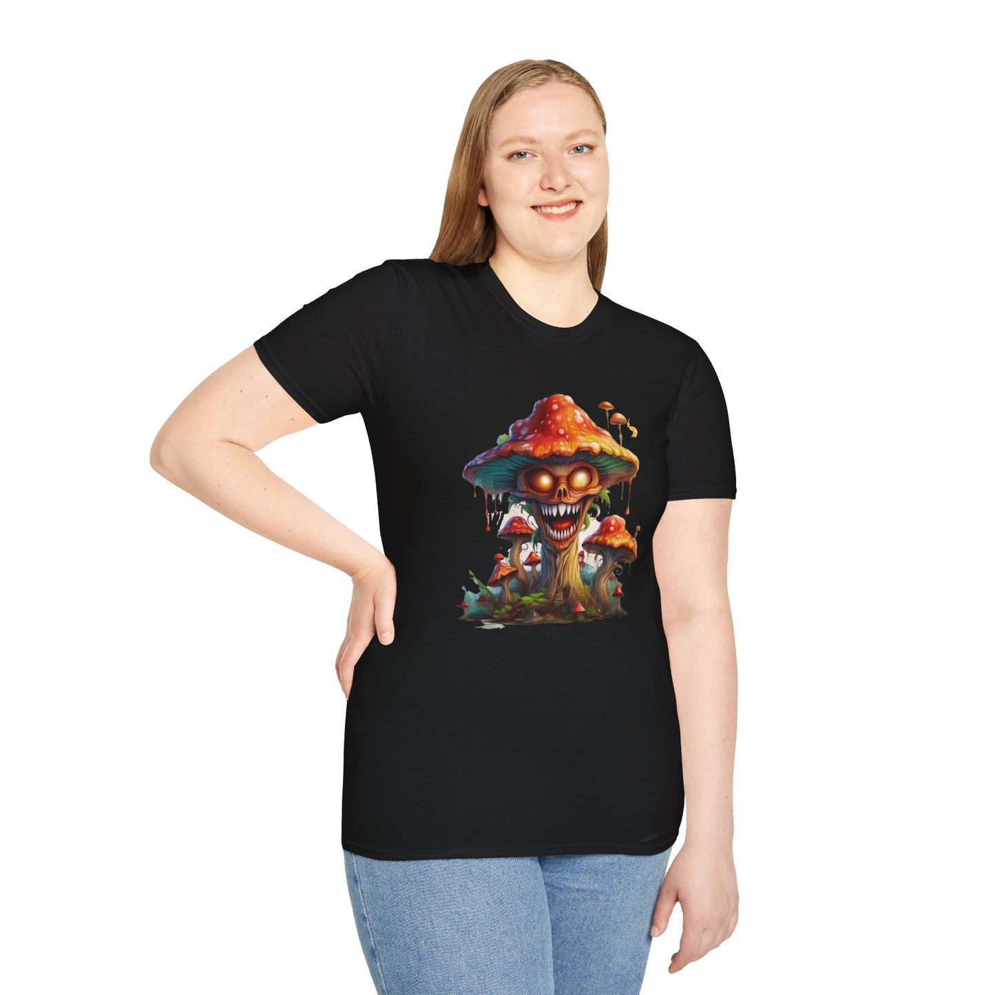 Mashroom Tee Shirt, Mashroom Shirt, Shirt with Funny Mashroom, Shirt with Fungus