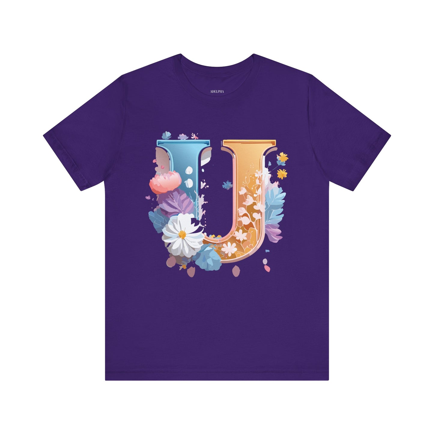 Letter Shirt, Letter U Shirt
