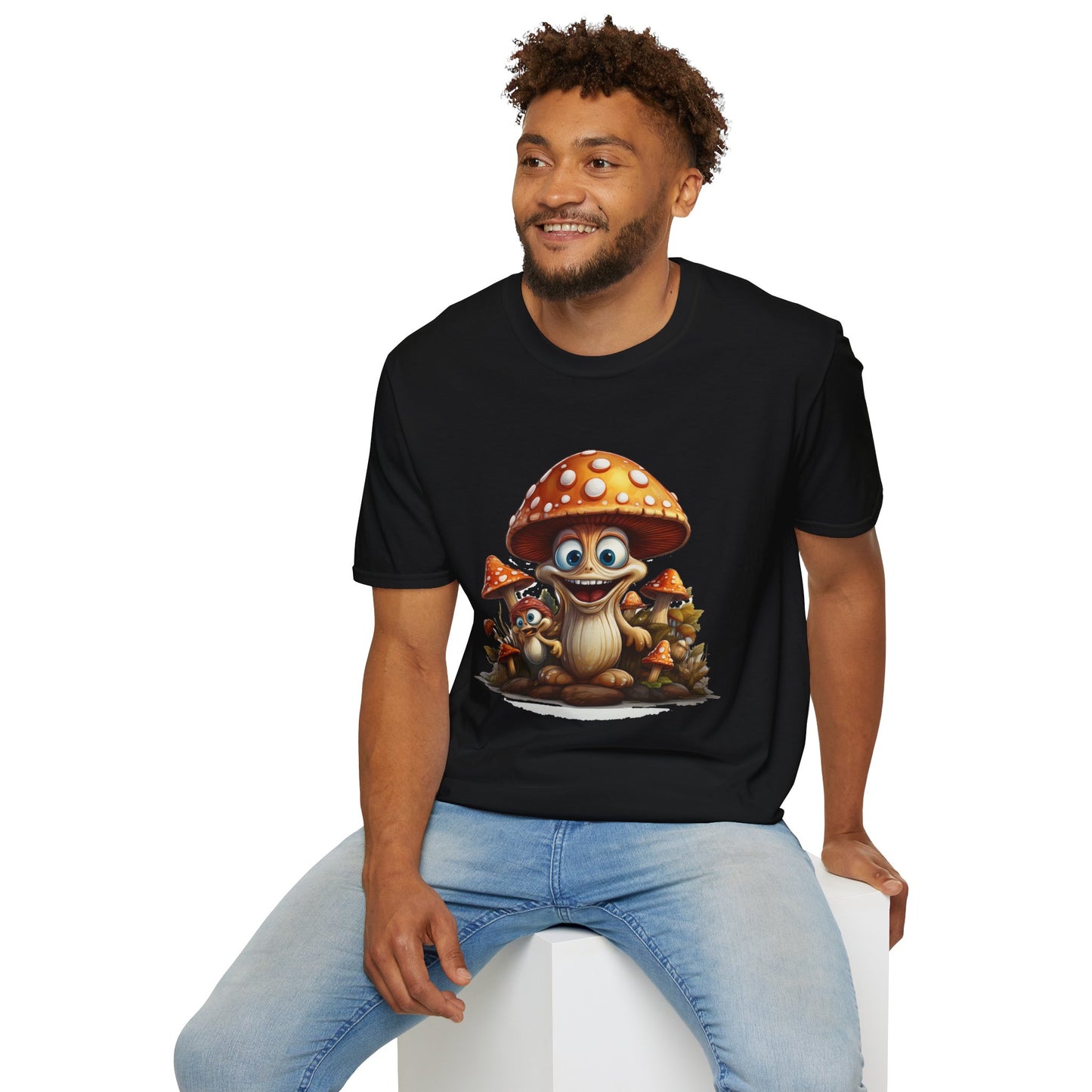 Mashroom Tee Shirt, Mashroom Shirt, Shirt with Funny Mashroom, Shirt with Fungus