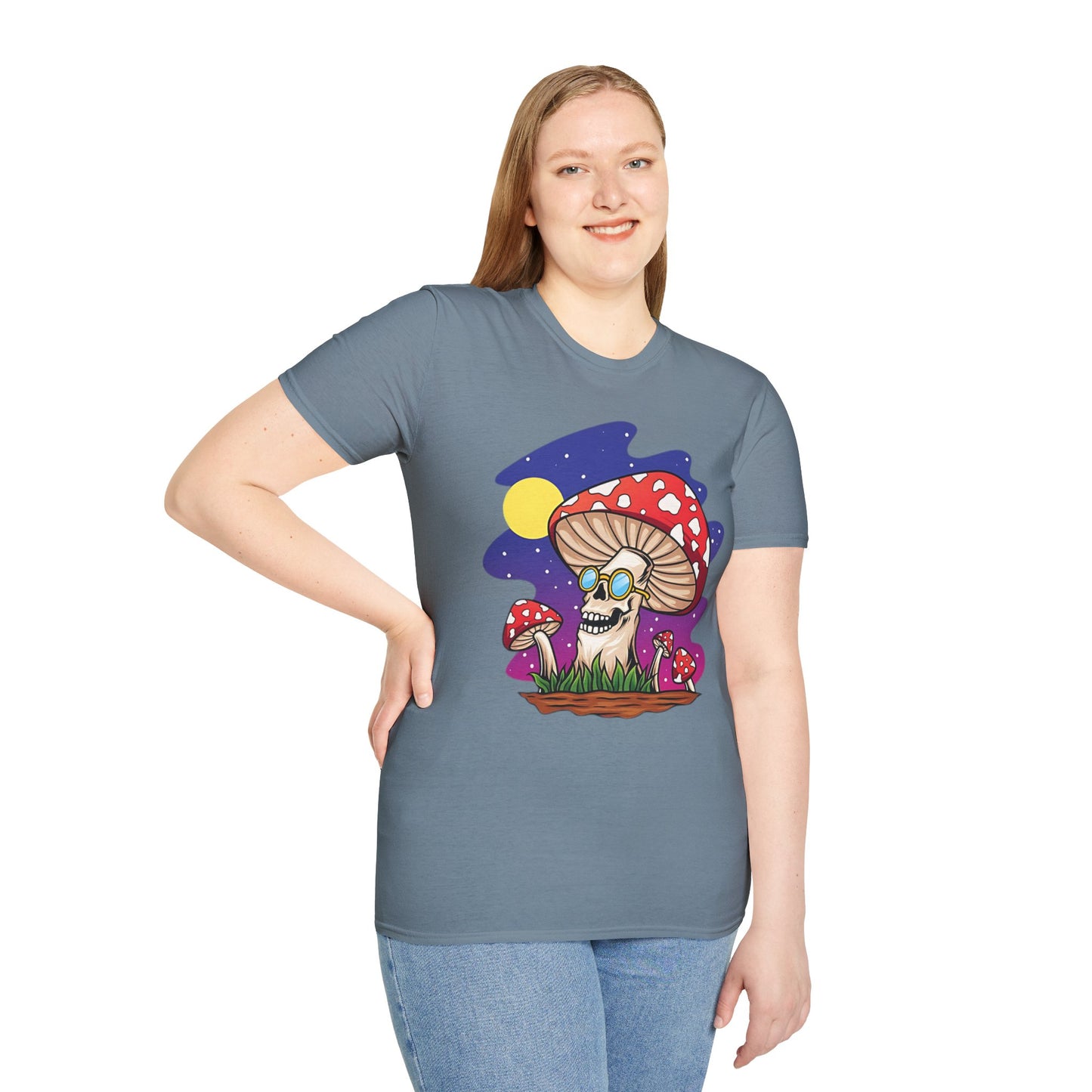 Mashroom Tee Shirt, Mashroom Shirt, Shirt with Funny Mashroom, Shirt with Fungus