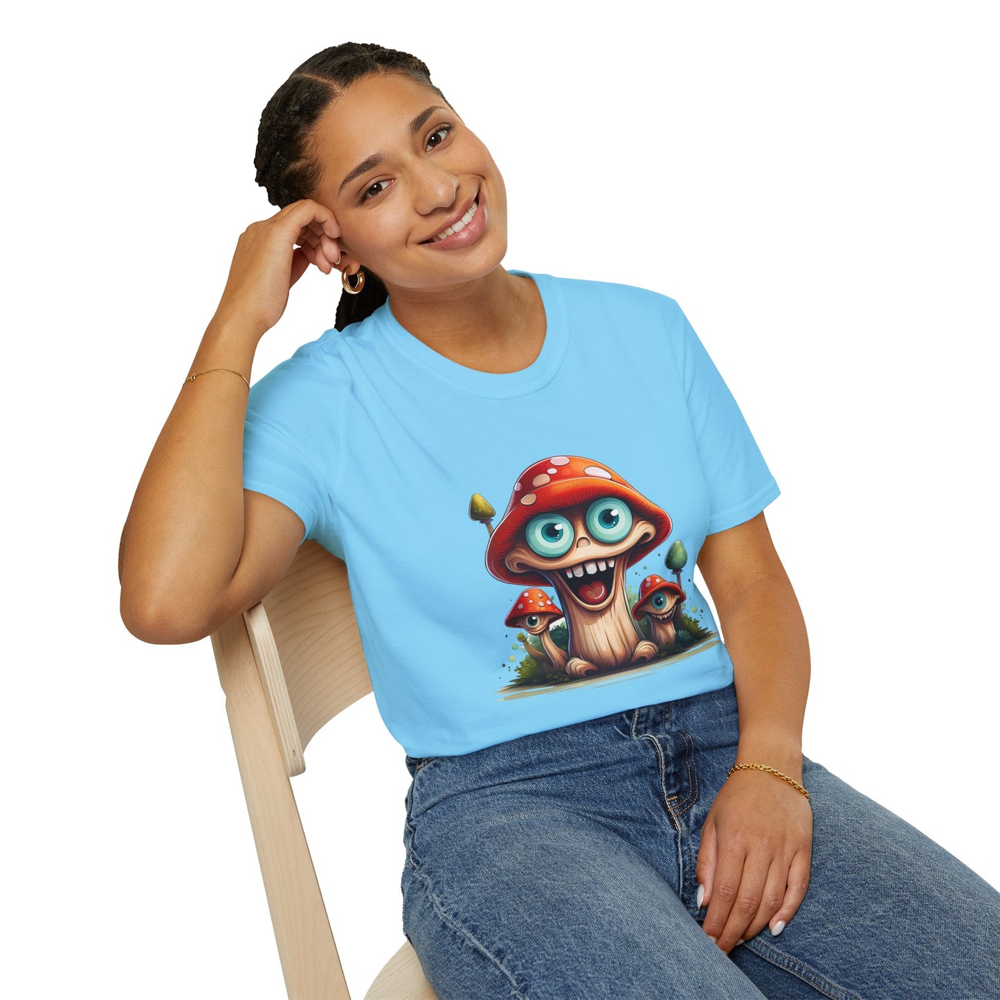 Mashroom Tee Shirt, Mashroom Shirt, Shirt with Funny Mashroom, Shirt with Fungus
