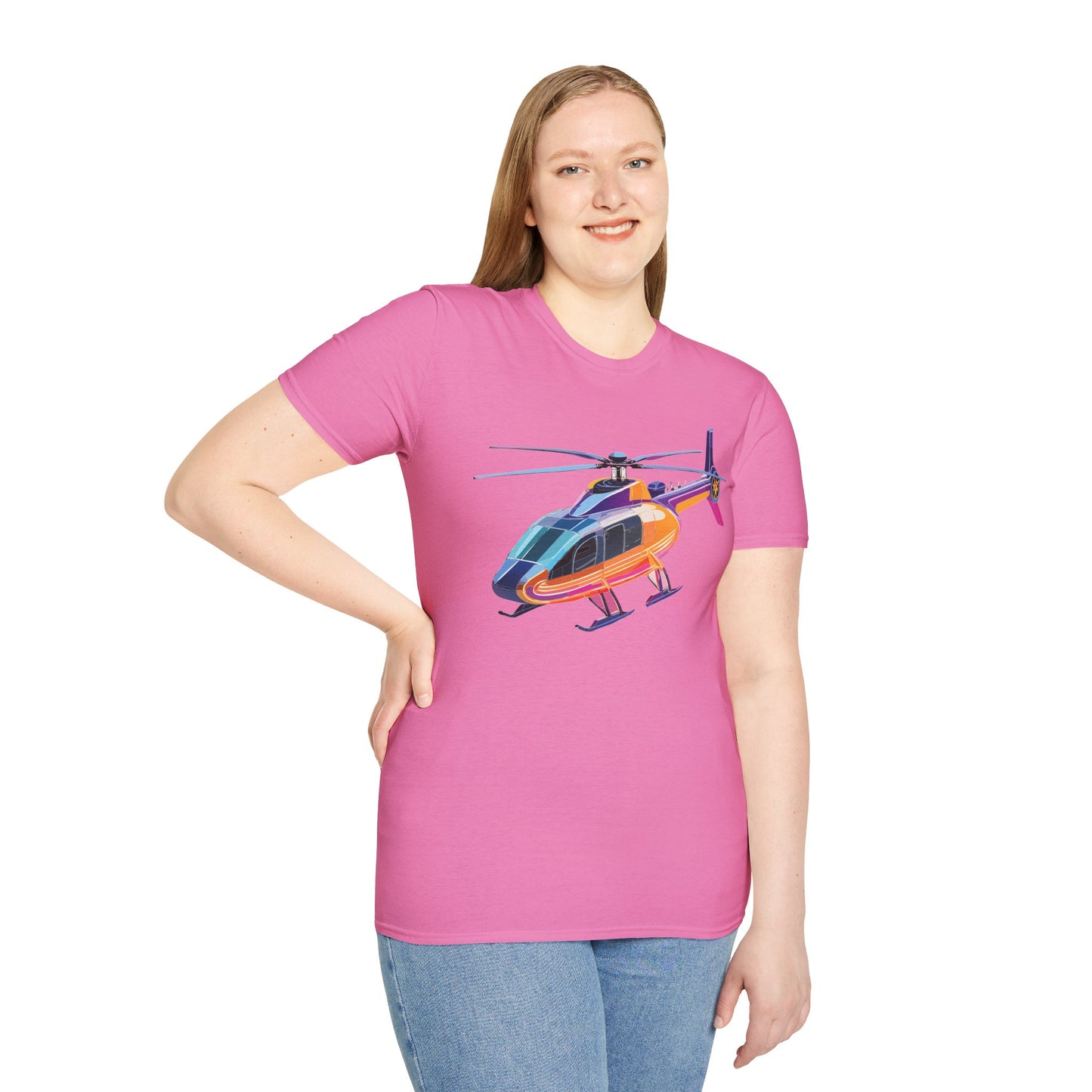 Chopper Shirt, Helicopter Shirt, Shirt with Helicopter, T Shirt with Chopper