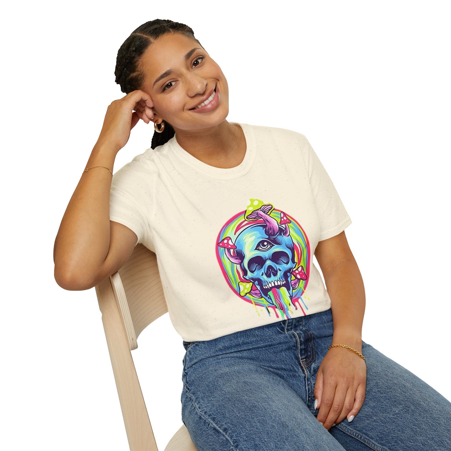 Skull Tee Shirt, Skeleton Shirt, Shirt with Skull, Shirt with Skeleton