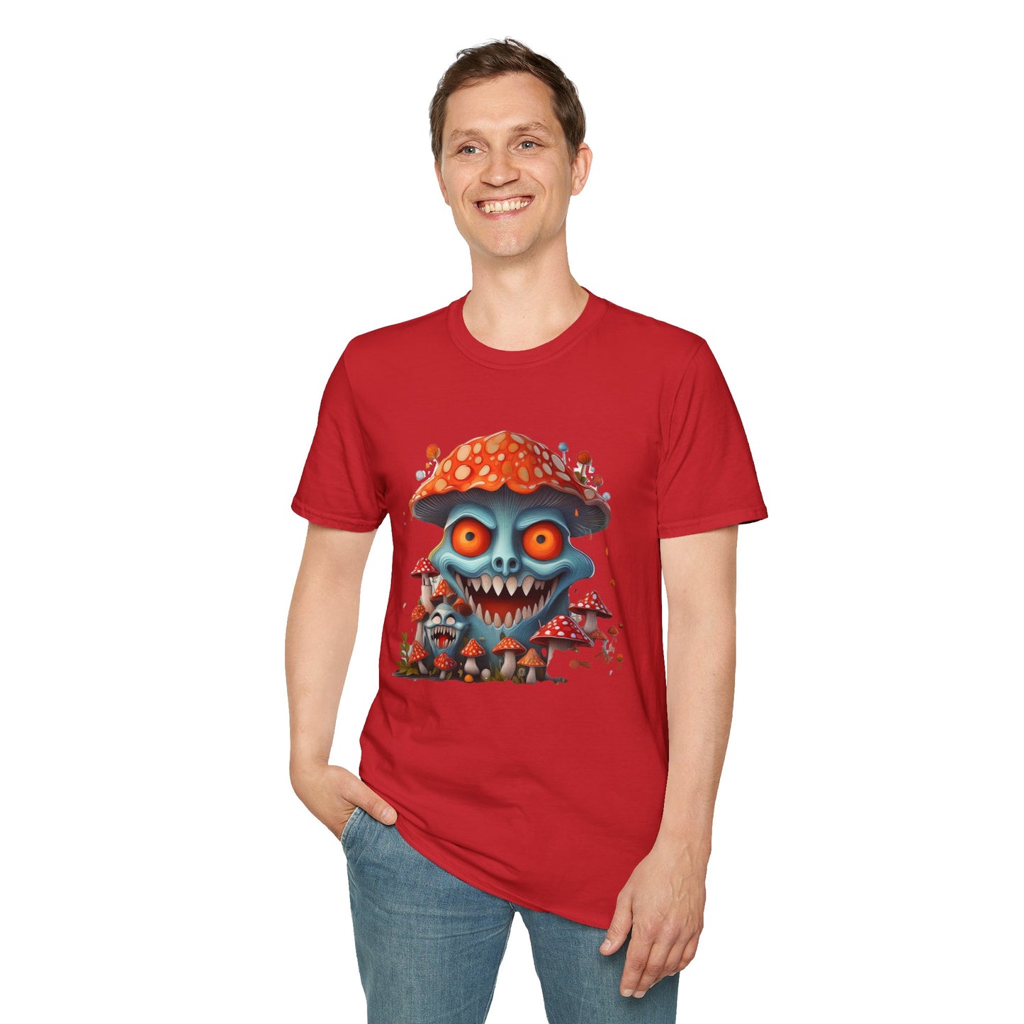 Mashroom Tee Shirt, Mashroom Shirt, Shirt with Funny Mashroom, Shirt with Fungus