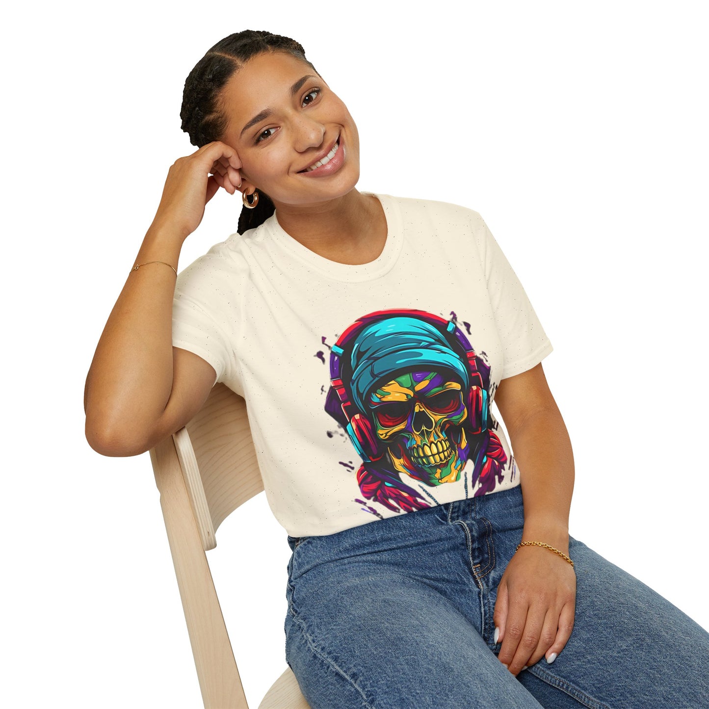 Skull Tee Shirt, Skeleton Shirt, Shirt with Skull, Shirt with Skeleton