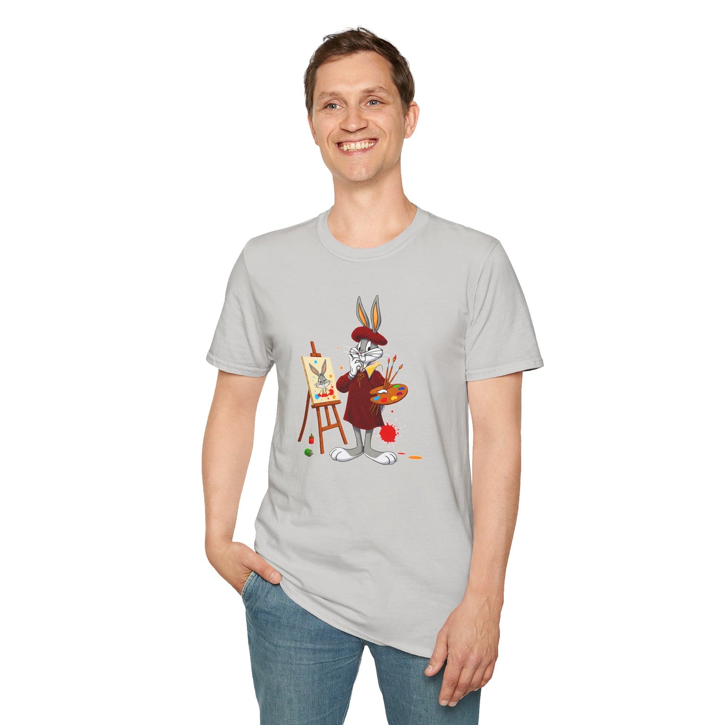 Bugs Bunny Shirt, Bugs Bunny T Shirt, Shirt with Bugs Bunny, T Shirt with Cartoon, Cartoon on T Shirt, Animation Shirt