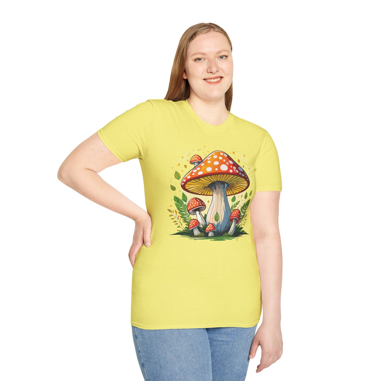 Mashroom Tee Shirt, Mashroom Shirt, Shirt with Funny Mashroom, Shirt with Fungus