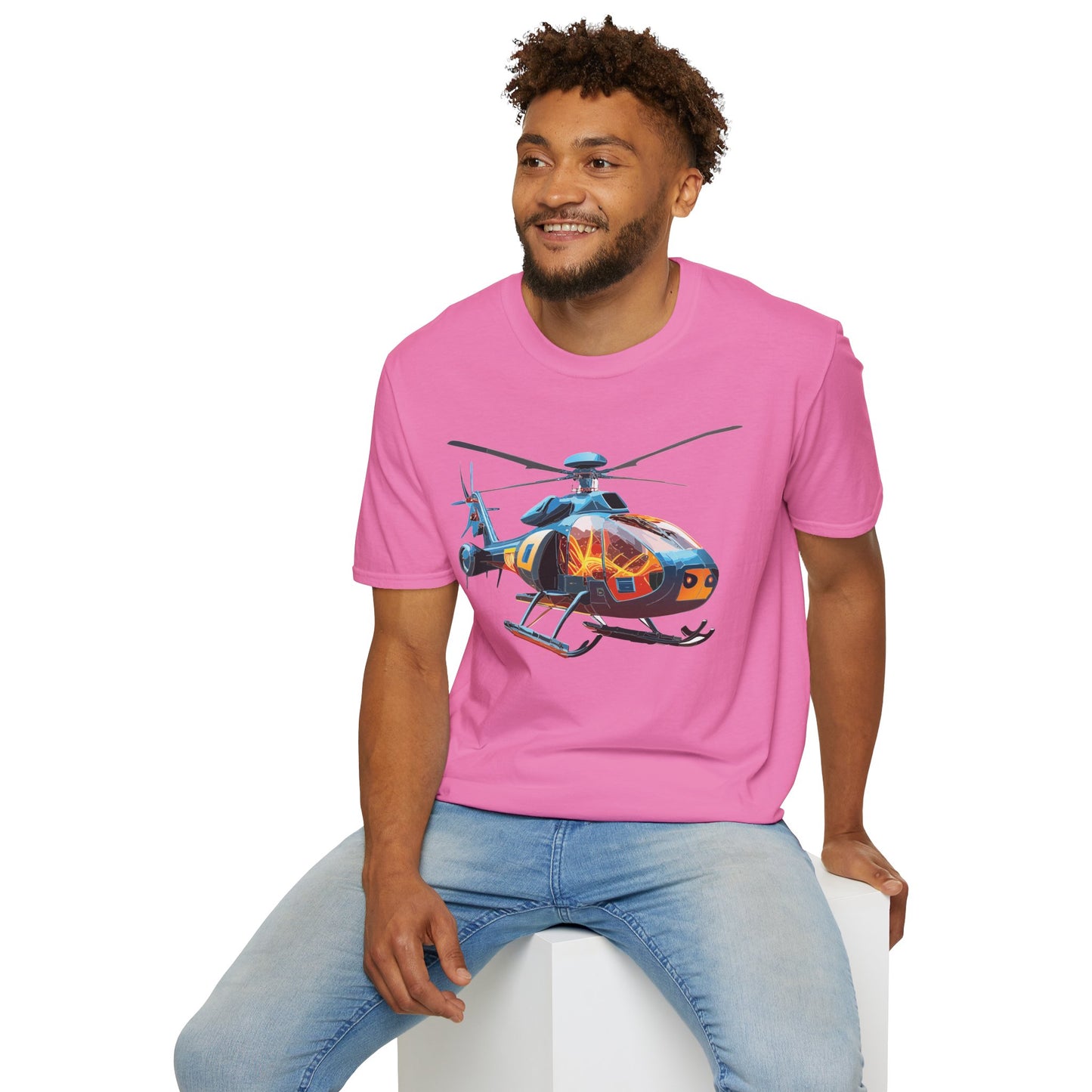 Chopper Shirt, Helicopter Shirt, Shirt with Helicopter, T Shirt with Chopper