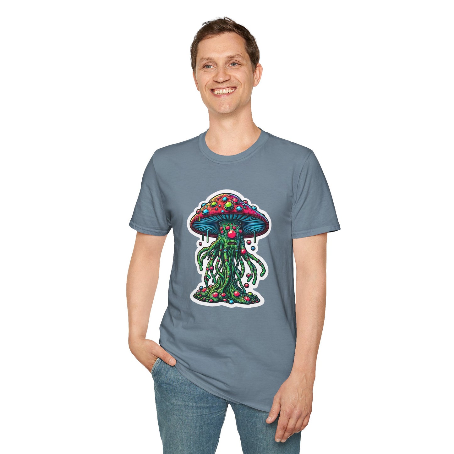 Mashroom Tee Shirt, Mashroom Shirt, Shirt with Funny Mashroom, Shirt with Fungus