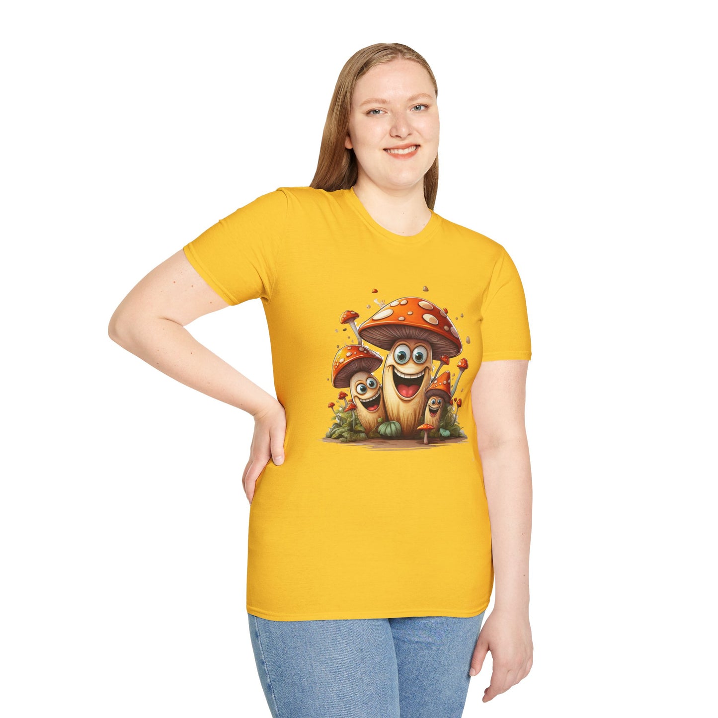 Mashroom Tee Shirt, Mashroom Shirt, Shirt with Funny Mashroom, Shirt with Fungus