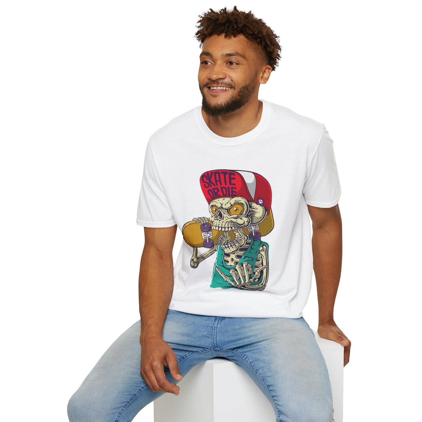 Skull Tee Shirt, Skeleton Shirt, Shirt with Skull, Shirt with Skeleton