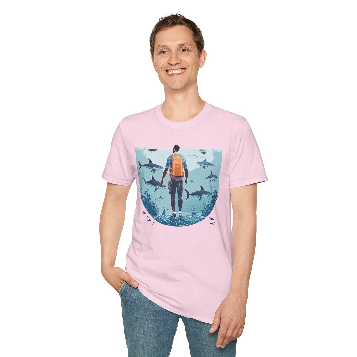 Ocean Tee Shirt, Ocean Shirt, Shirt with Ocean, U boat Tees, Shirt with U-Boat