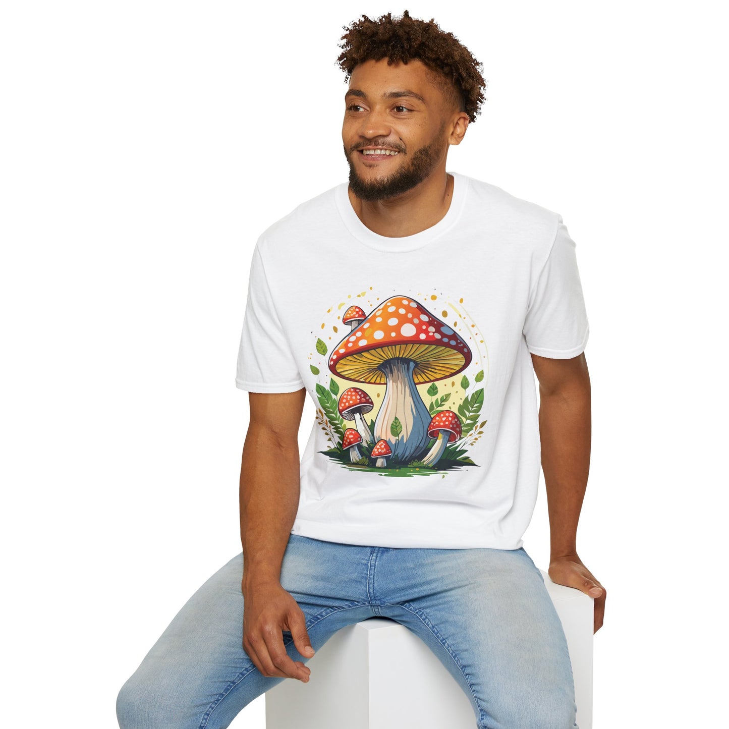 Mashroom Tee Shirt, Mashroom Shirt, Shirt with Funny Mashroom, Shirt with Fungus