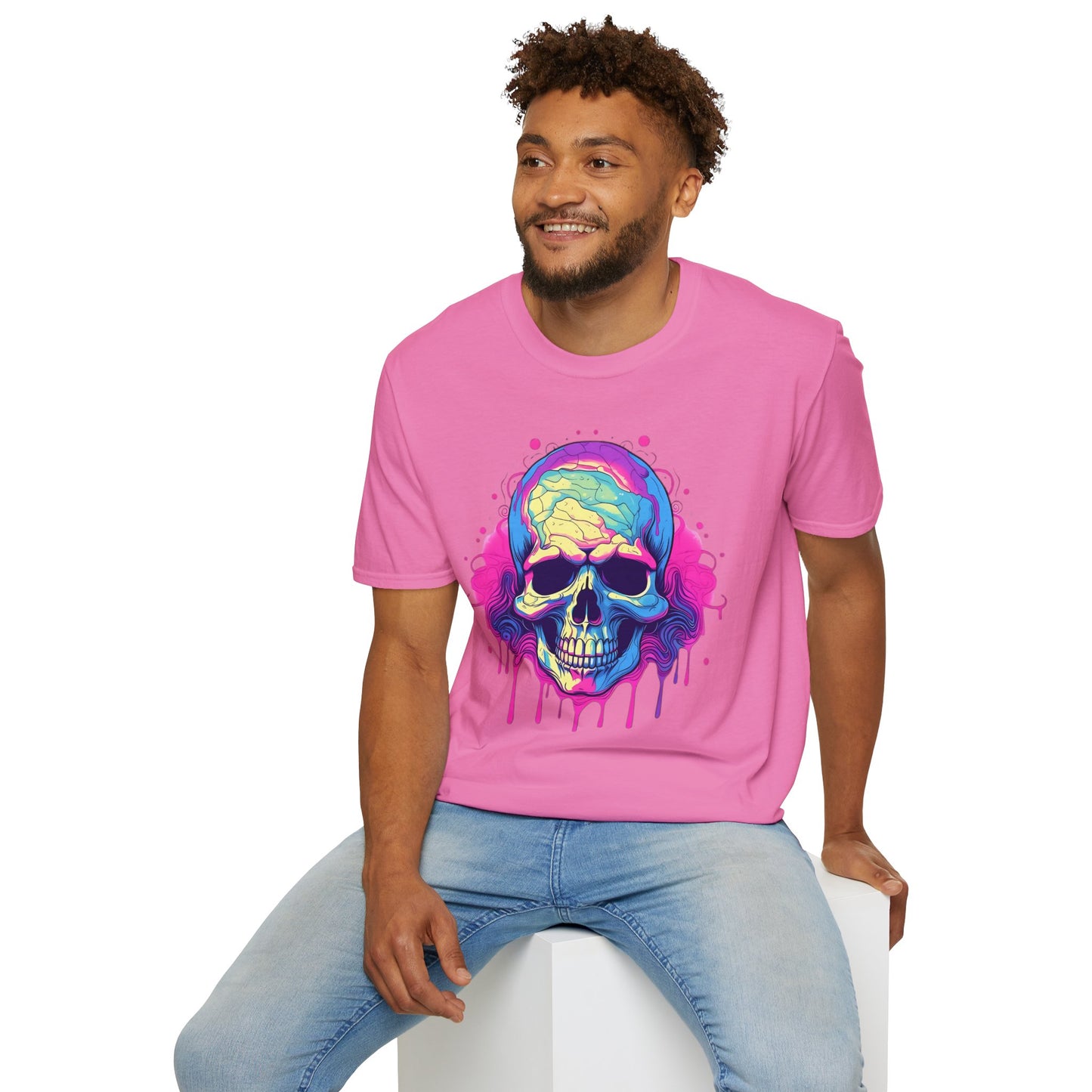 Skull Tee Shirt, Skeleton Shirt, Shirt with Skull, Shirt with Skeleton