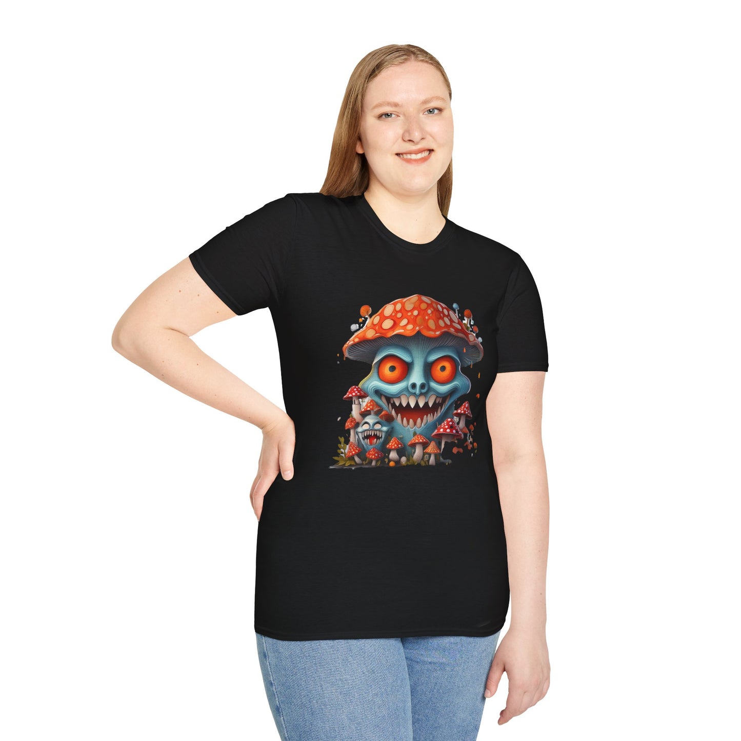 Mashroom Tee Shirt, Mashroom Shirt, Shirt with Funny Mashroom, Shirt with Fungus