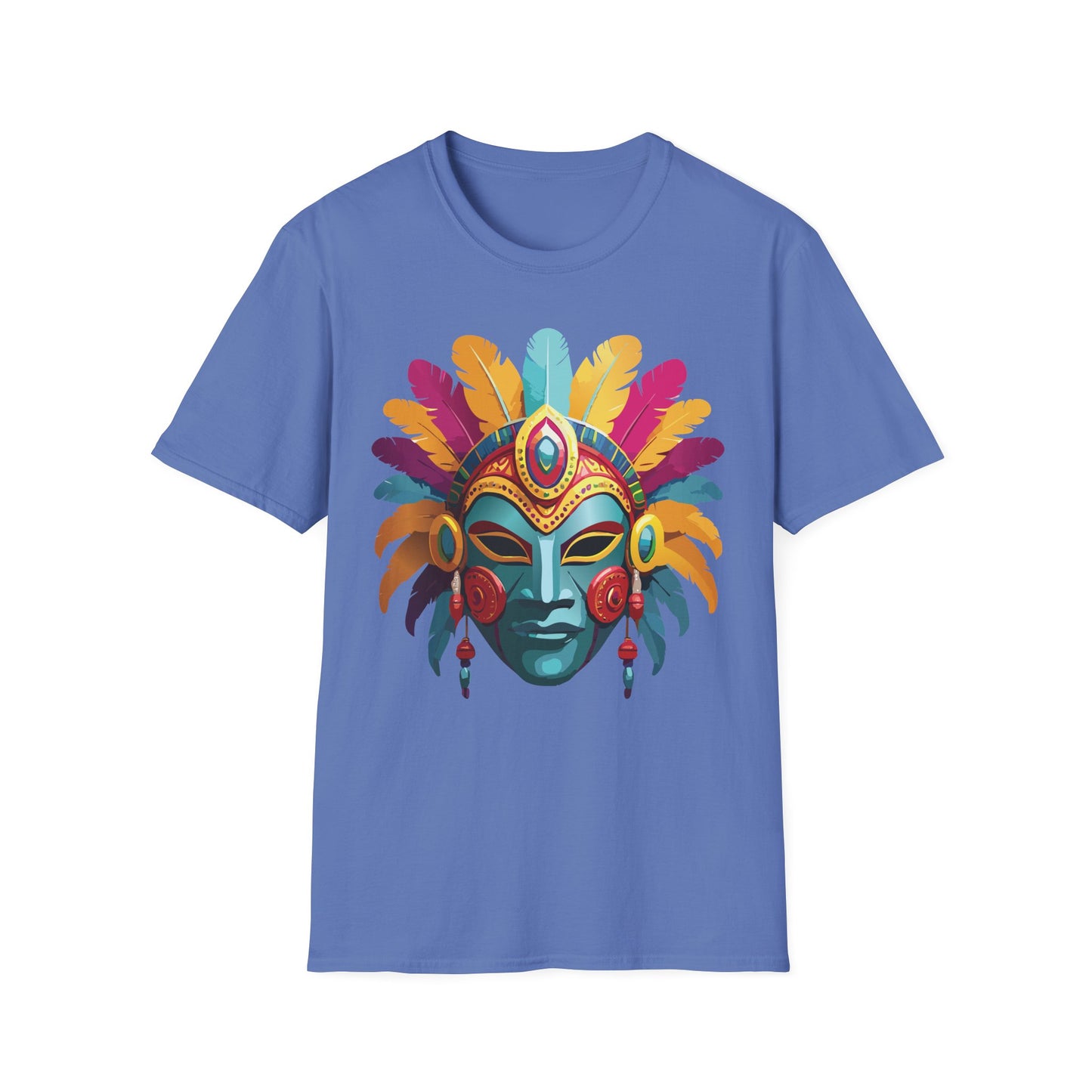 Mask Tee Shirt, Mask Shirt, Shirt with Mask, Masquerade Tees