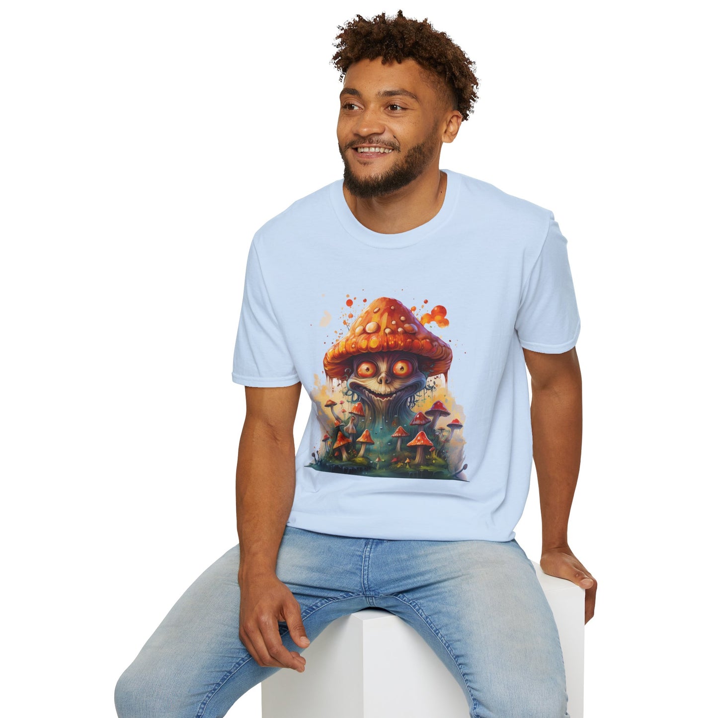 Mashroom Tee Shirt, Mashroom Shirt, Shirt with Funny Mashroom, Shirt with Fungus