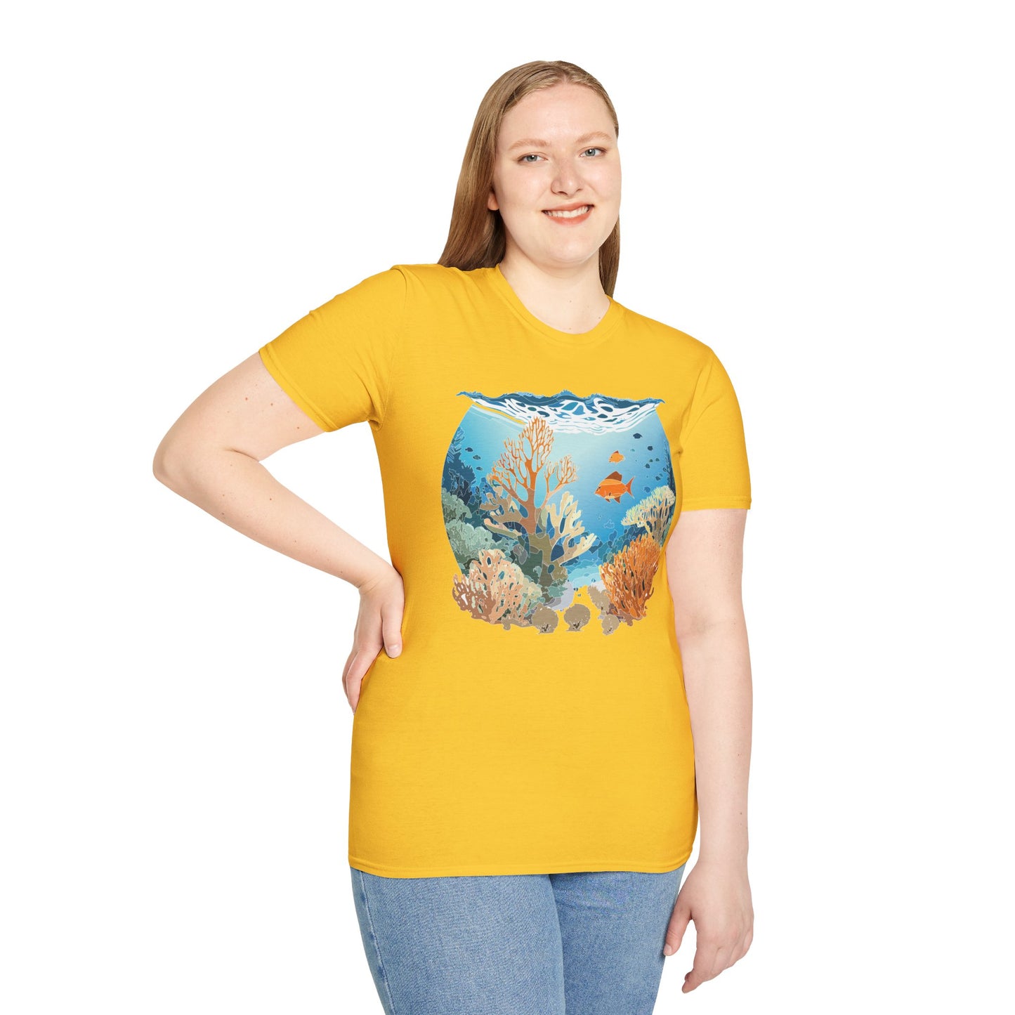 Ocean Tee Shirt, Ocean Shirt, Shirt with Ocean, U boat Tees, Shirt with U-Boat