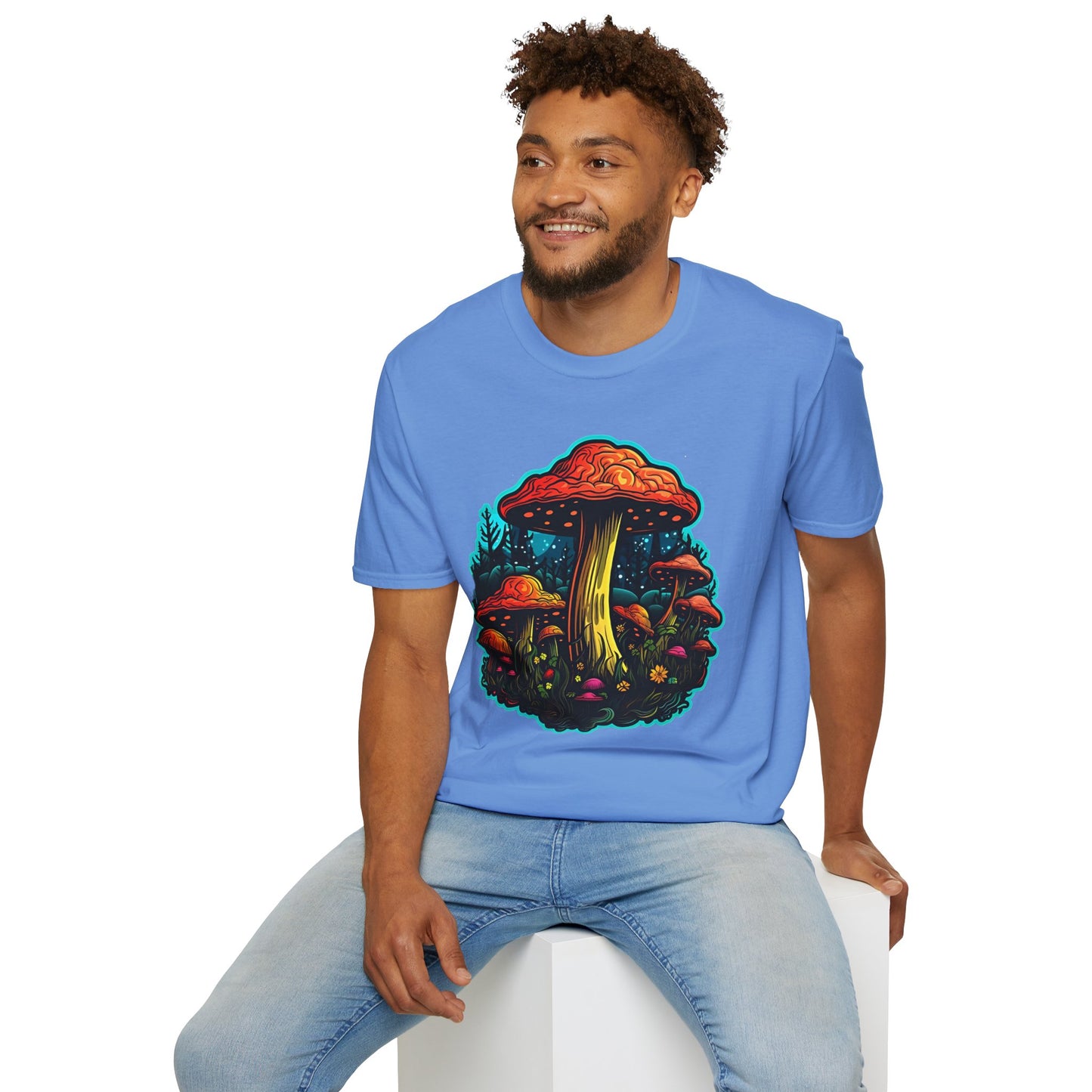 Mashroom Tee Shirt, Mashroom Shirt, Shirt with Funny Mashroom, Shirt with Fungus