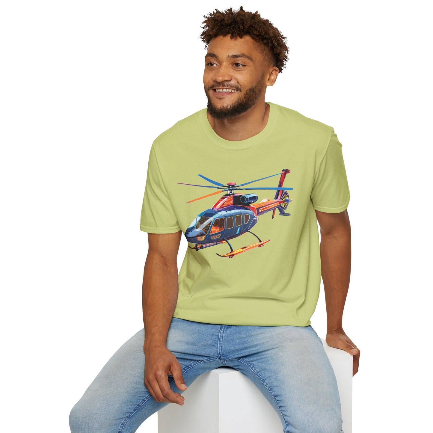 Chopper Shirt, Helicopter Shirt, Shirt with Helicopter, T Shirt with Chopper