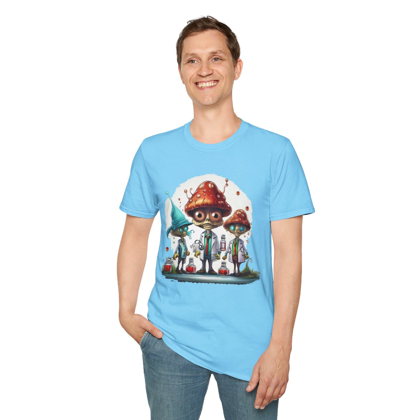 Mashroom Tee Shirt, Mashroom Shirt, Shirt with Funny Mashroom, Shirt with Fungus