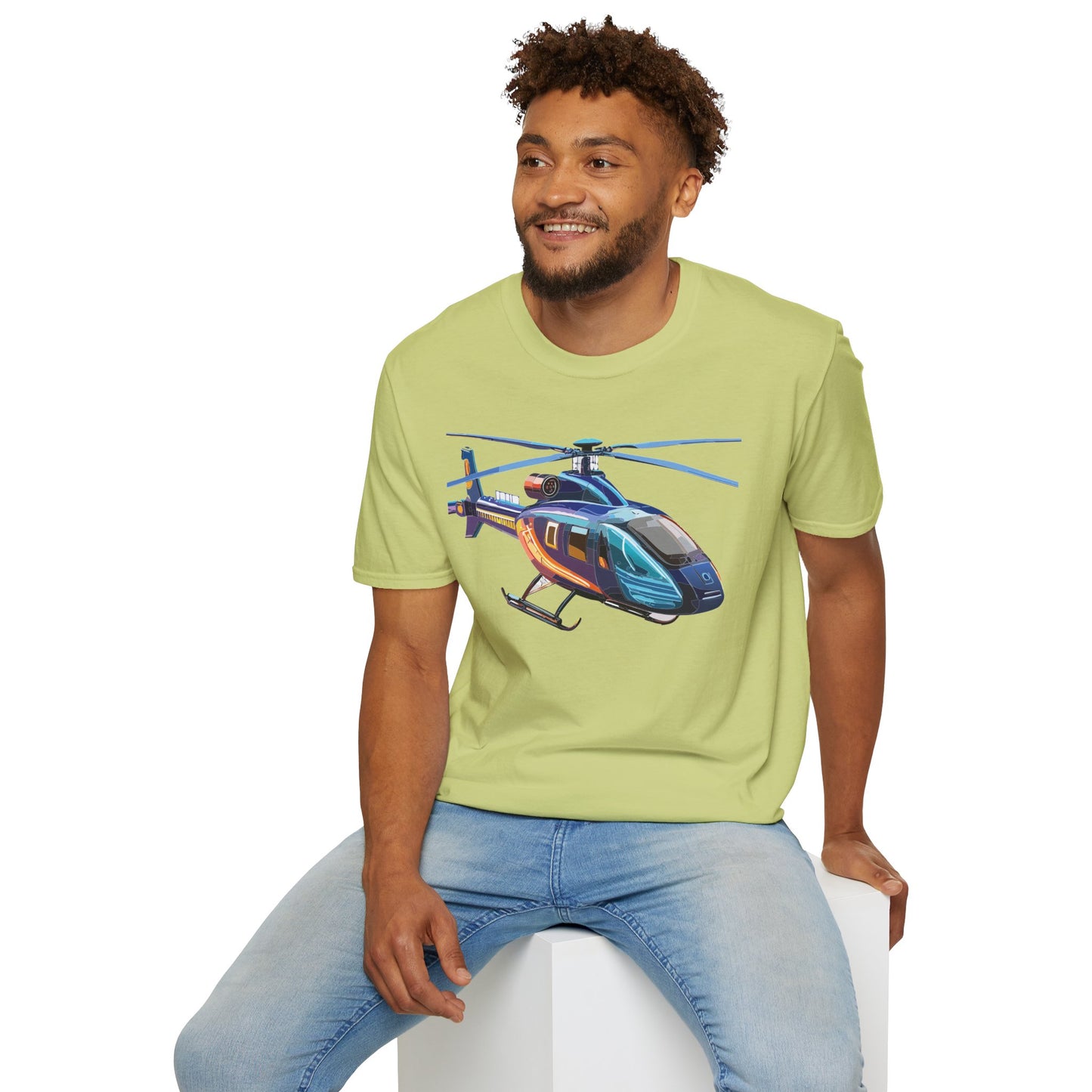 Chopper Shirt, Helicopter Shirt, Shirt with Helicopter, T Shirt with Chopper