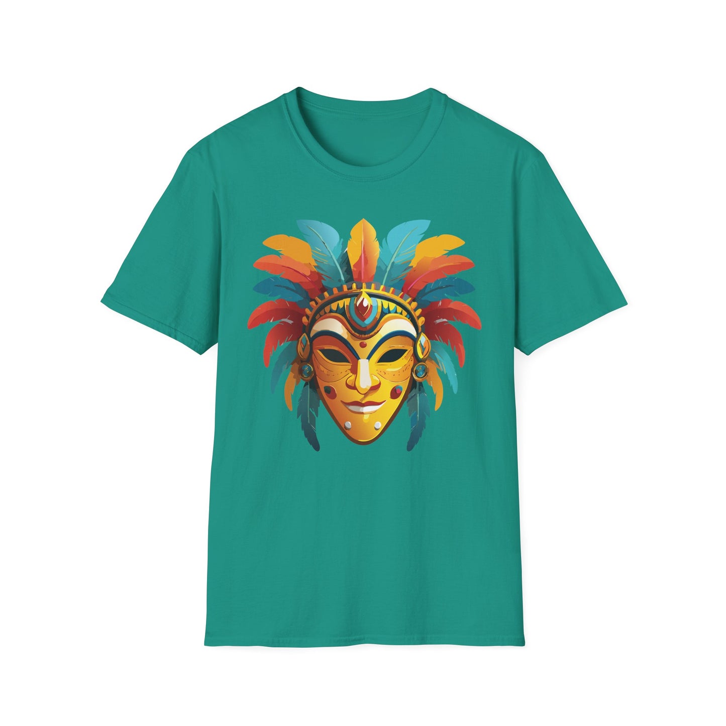 Mask Tee Shirt, Mask Shirt, Shirt with Mask, Masquerade Tees