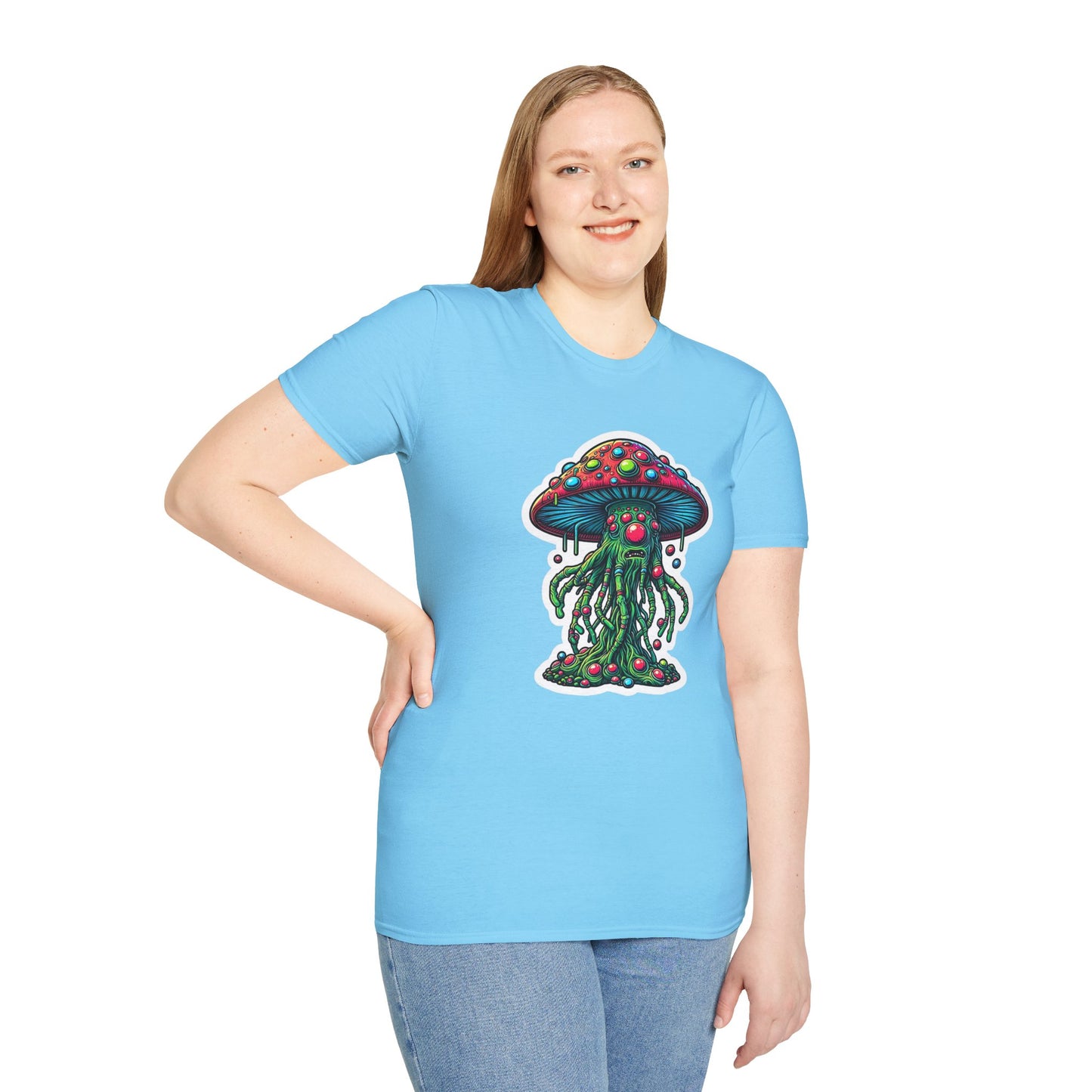 Mashroom Tee Shirt, Mashroom Shirt, Shirt with Funny Mashroom, Shirt with Fungus