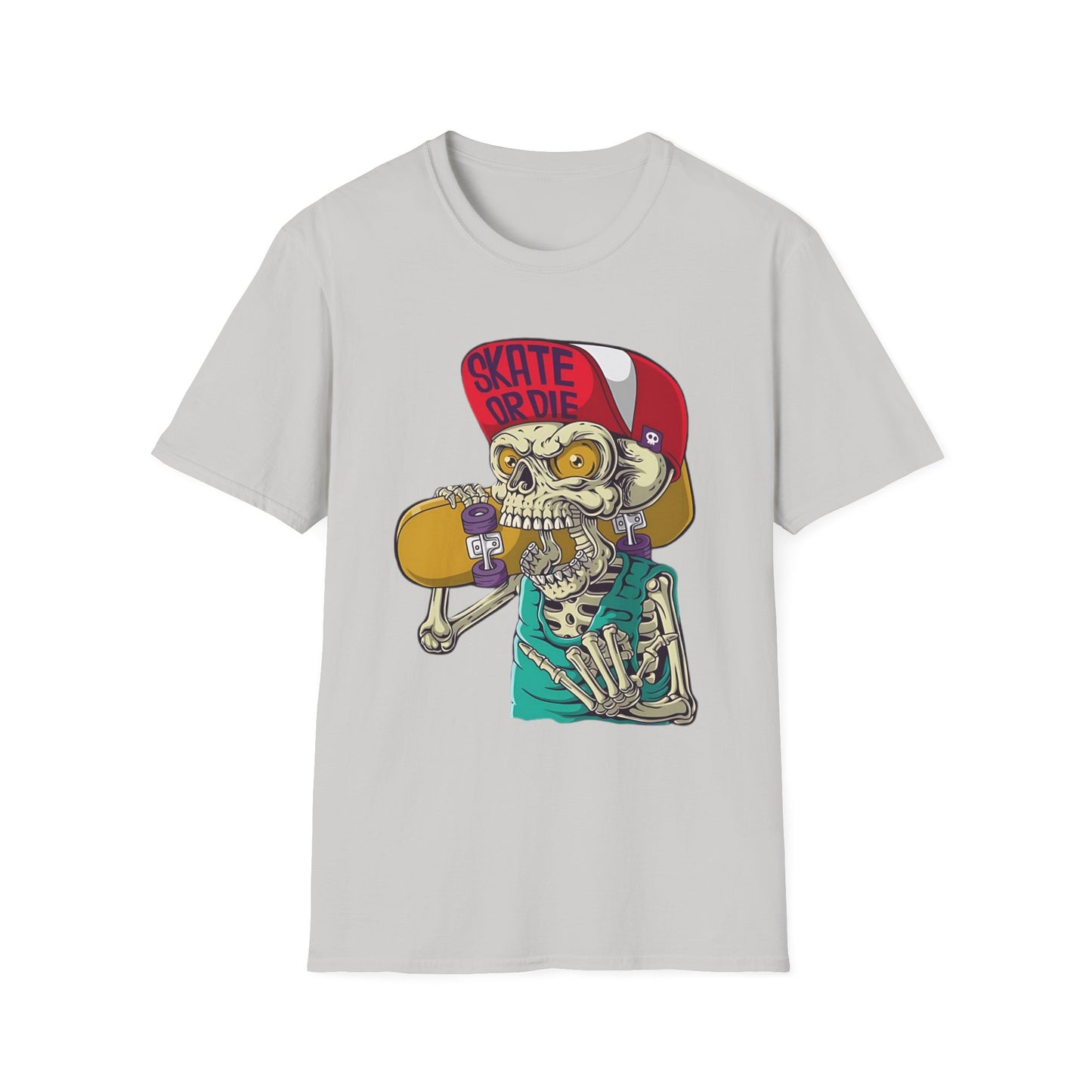 Skull Tee Shirt, Skeleton Shirt, Shirt with Skull, Shirt with Skeleton