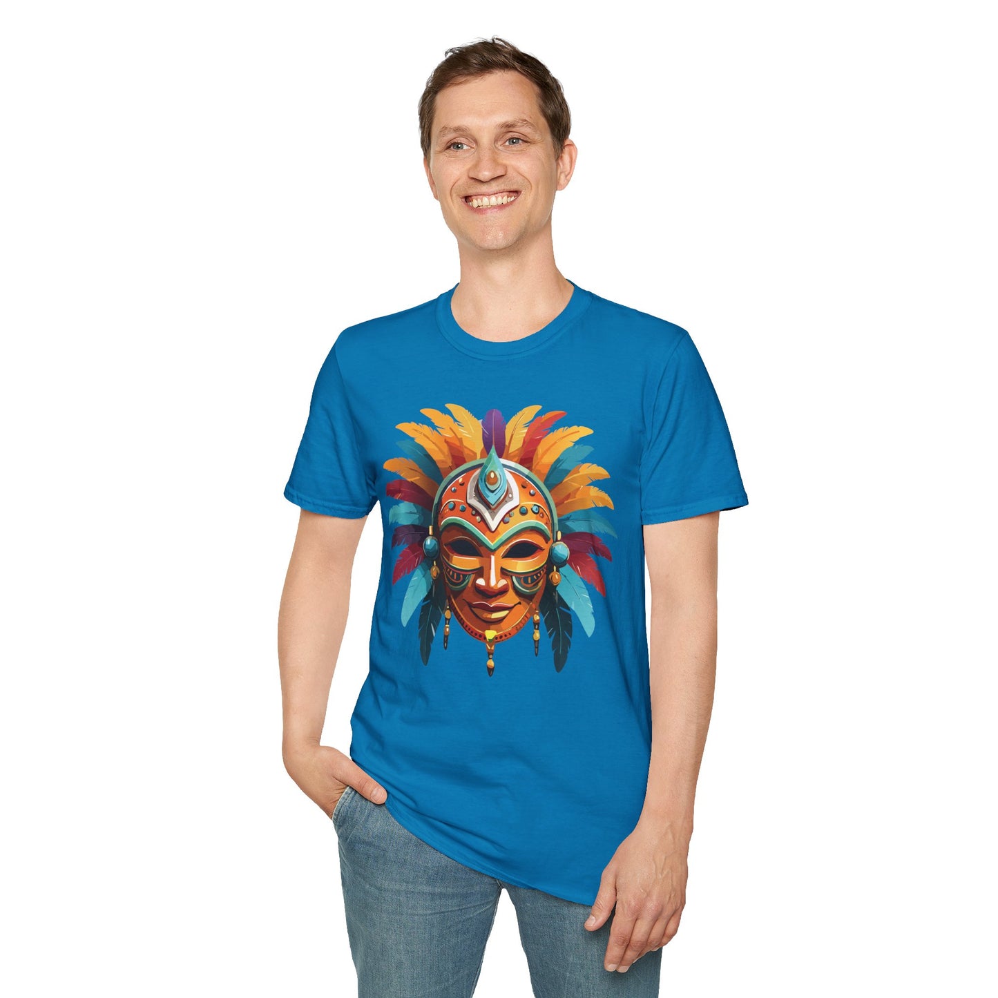 Mask Tee Shirt, Mask Shirt, Shirt with Mask, Masquerade Tees