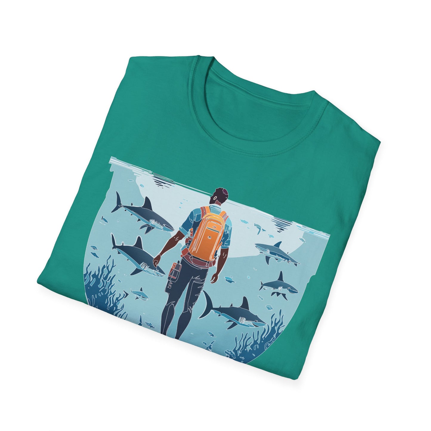 Ocean Tee Shirt, Ocean Shirt, Shirt with Ocean, U boat Tees, Shirt with U-Boat