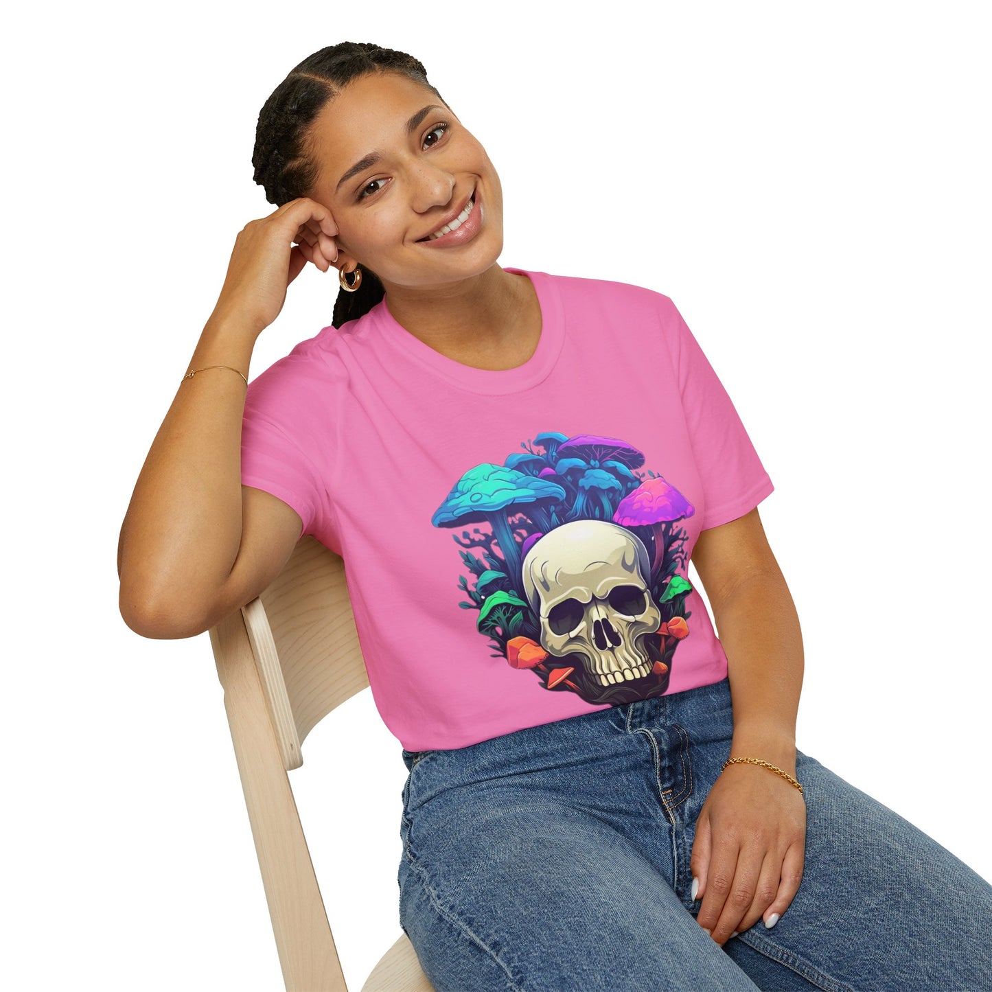 Skull Tee Shirt, Skeleton Shirt, Shirt with Skull, Shirt with Skeleton