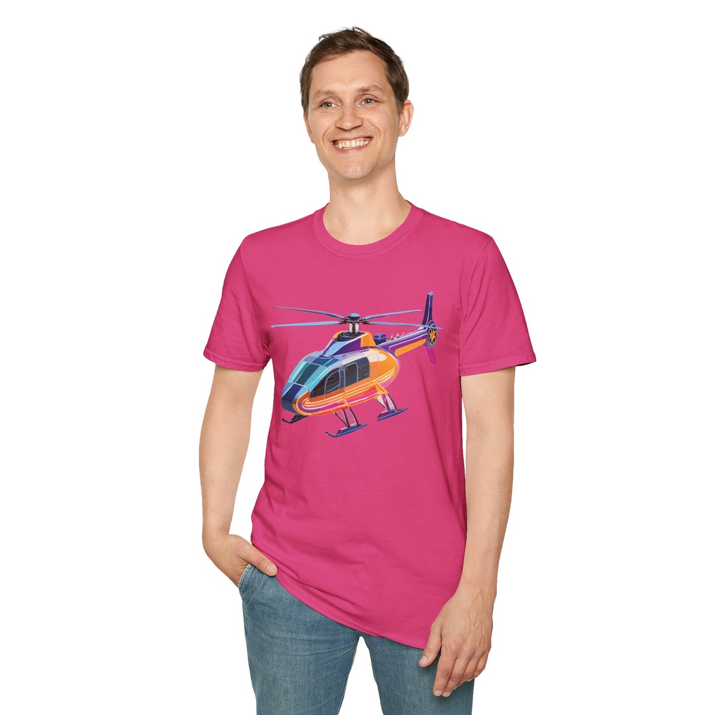 Chopper Shirt, Helicopter Shirt, Shirt with Helicopter, T Shirt with Chopper
