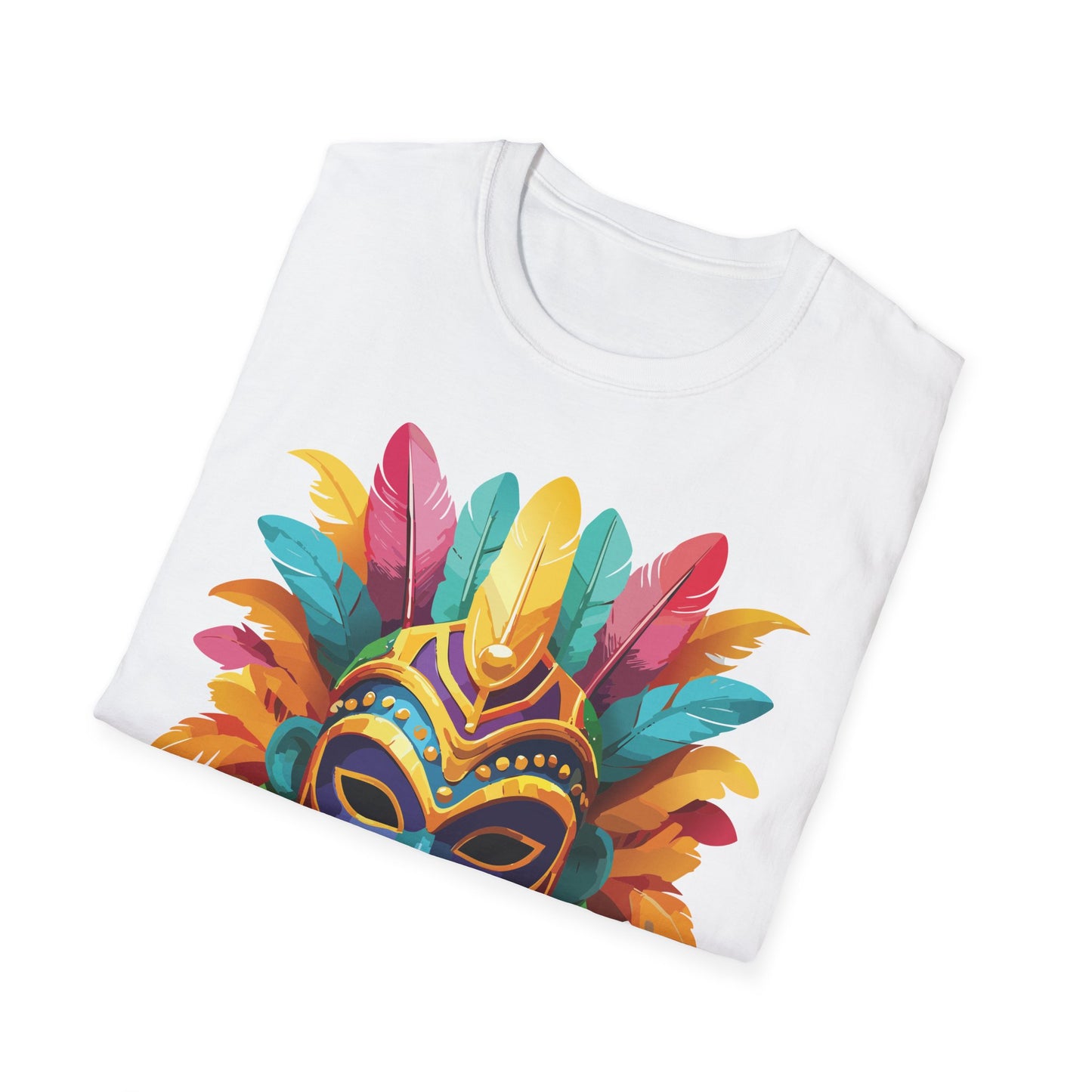 Mask Tee Shirt, Mask Shirt, Shirt with Mask, Masquerade Tees