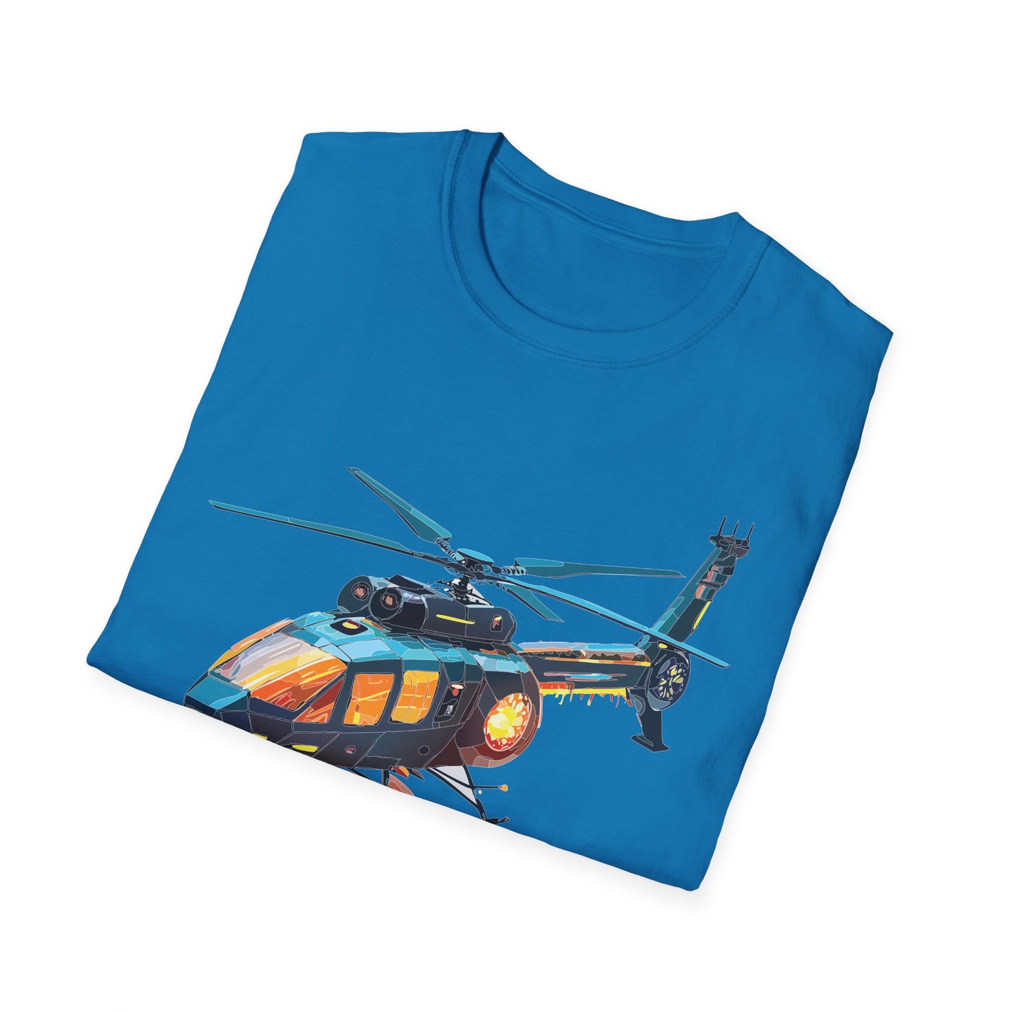 Chopper Shirt, Helicopter Shirt, Shirt with Helicopter, T Shirt with Chopper