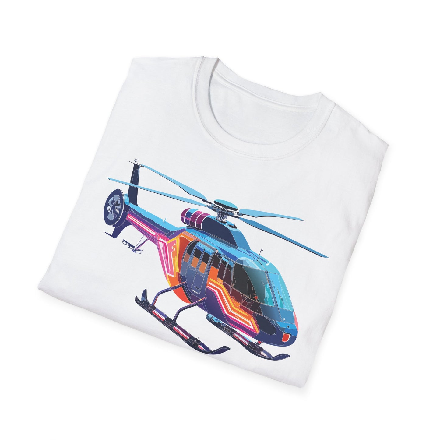 Chopper Shirt, Helicopter Shirt, Shirt with Helicopter, T Shirt with Chopper