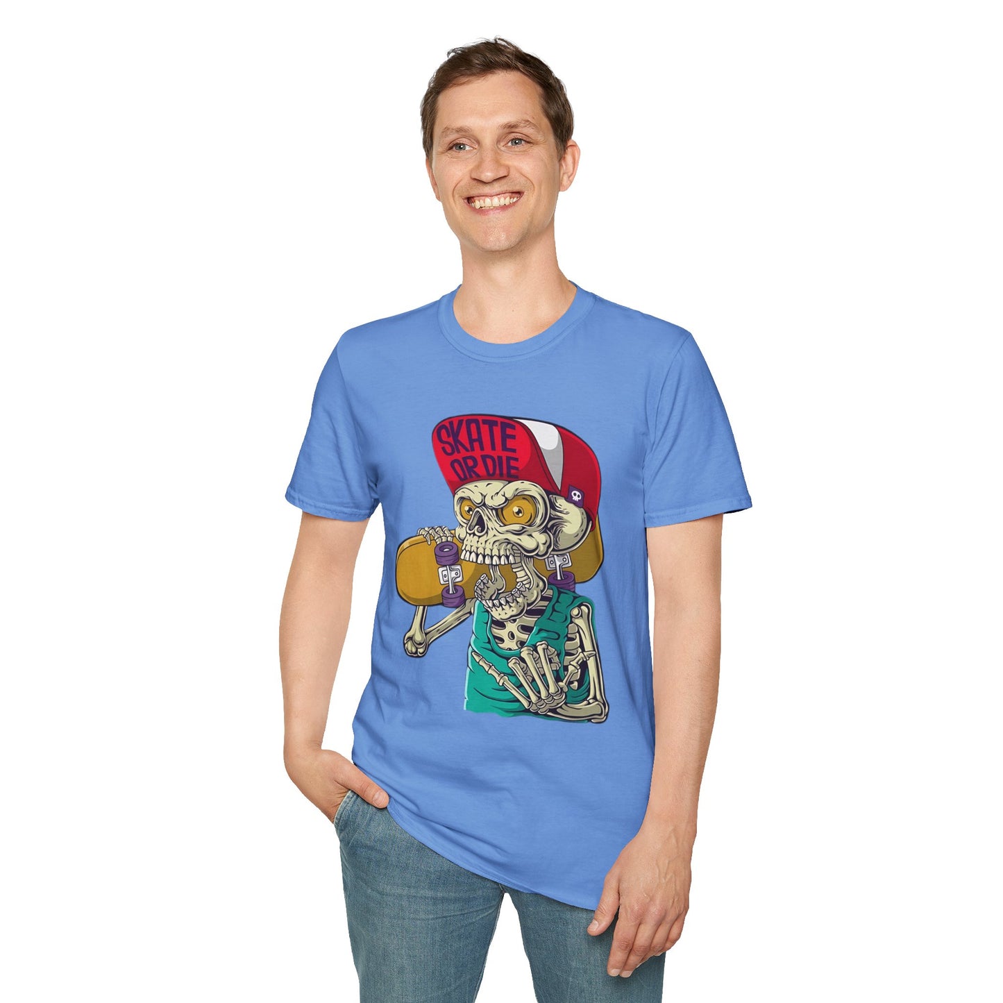 Skull Tee Shirt, Skeleton Shirt, Shirt with Skull, Shirt with Skeleton