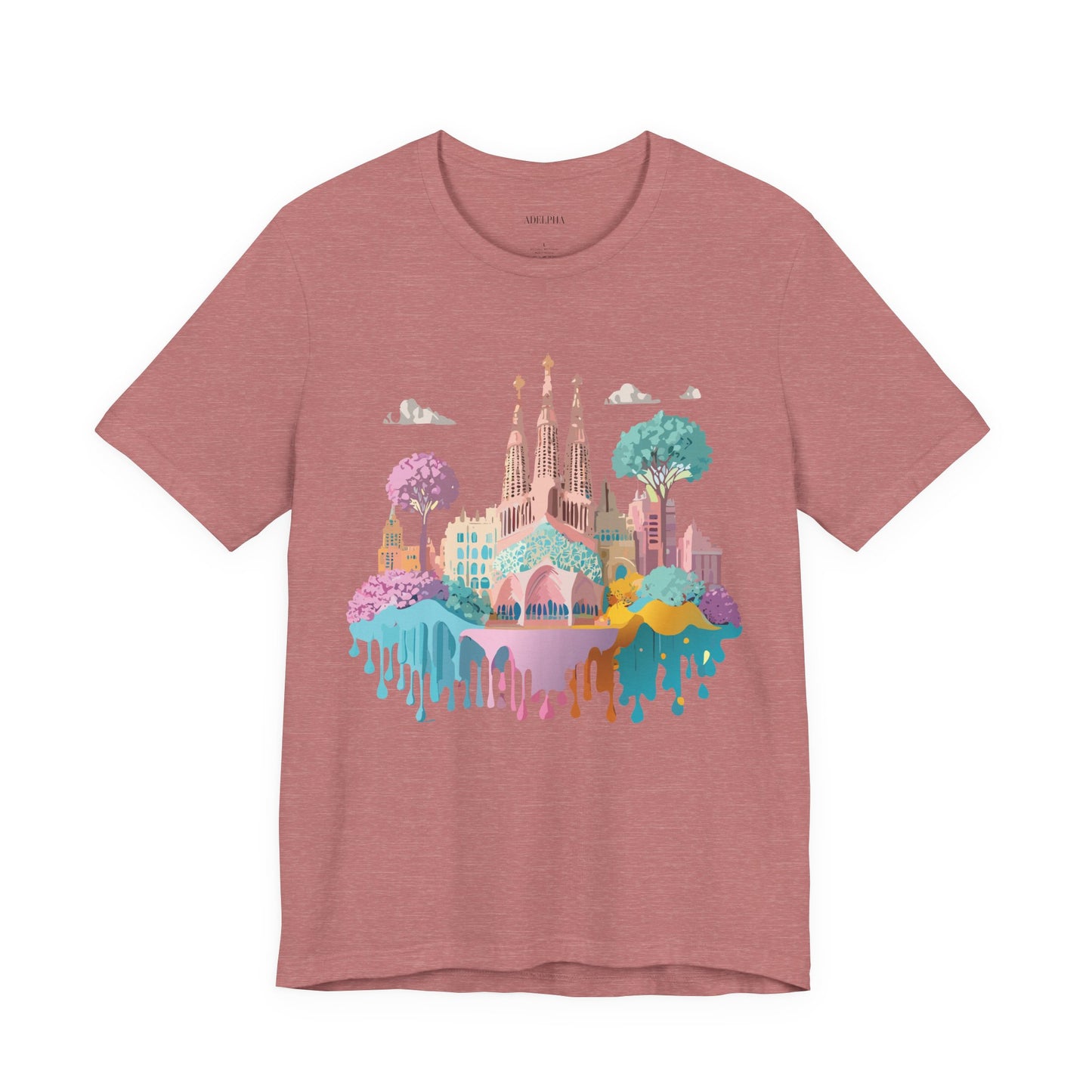Tourist Shirt, Shirt with Barcelona