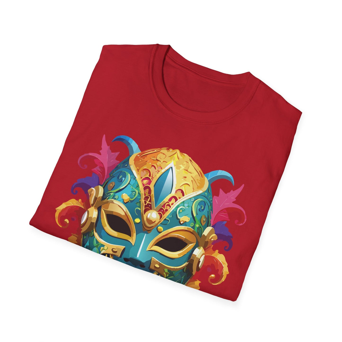 Mask Tee Shirt, Mask Shirt, Shirt with Mask, Masquerade Tees