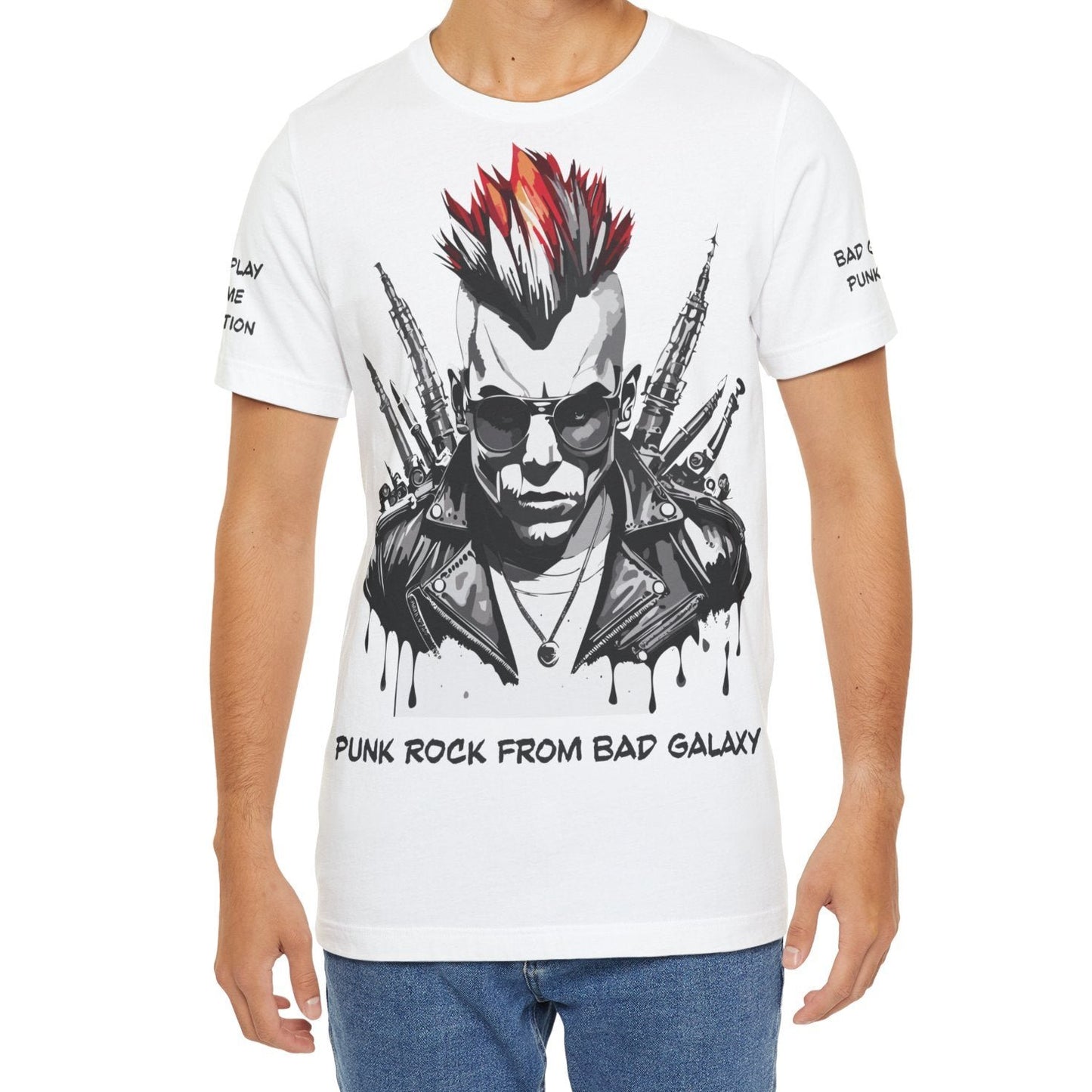 Design Shirt | PUNK ROCK | JACKET Printify