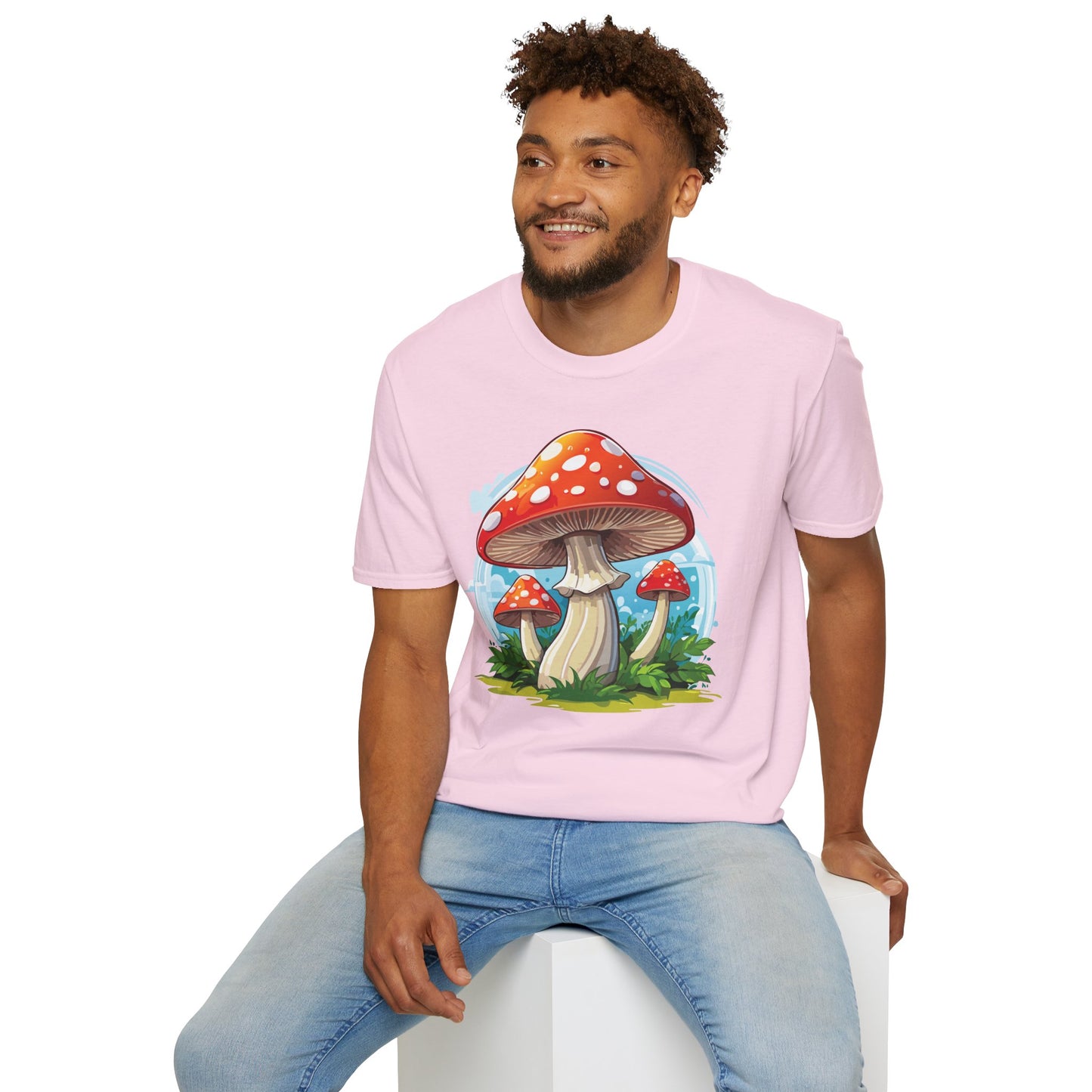 Mashroom Tee Shirt, Mashroom Shirt, Shirt with Funny Mashroom, Shirt with Fungus