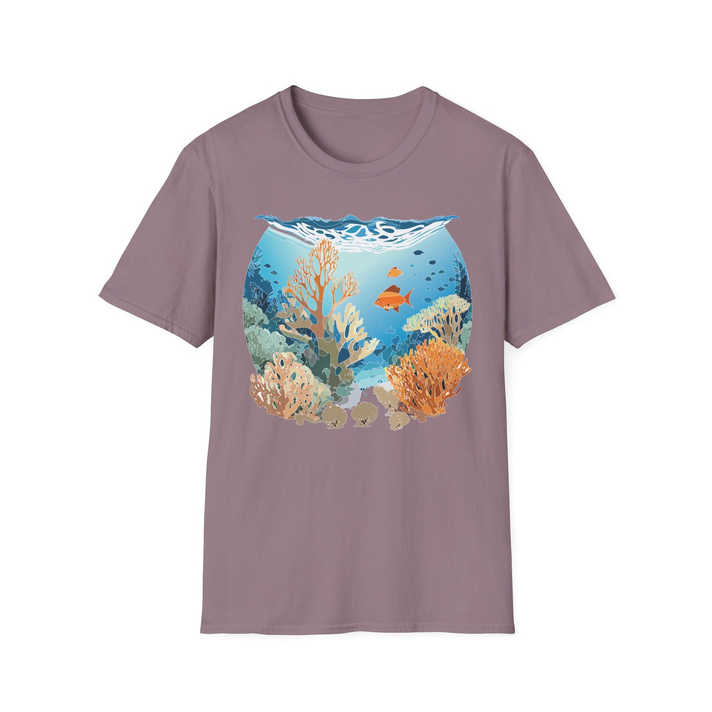 Ocean Tee Shirt, Ocean Shirt, Shirt with Ocean, U boat Tees, Shirt with U-Boat