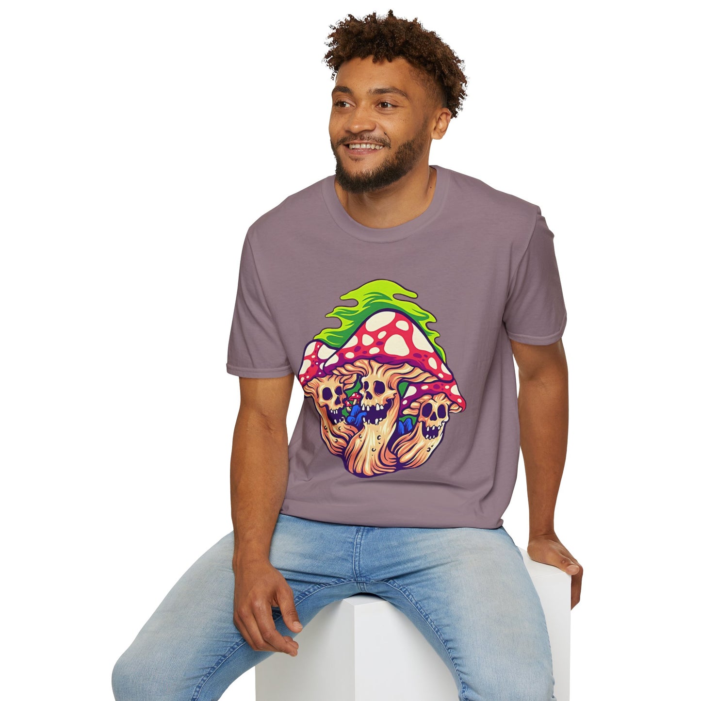 Mashroom Tee Shirt, Mashroom Shirt, Shirt with Funny Mashroom, Shirt with Fungus